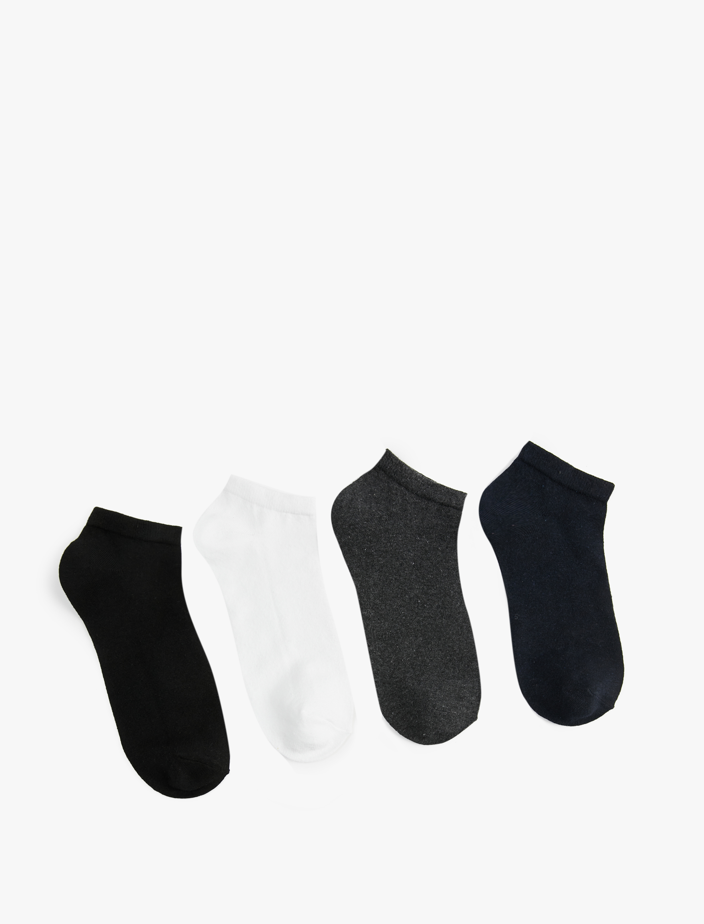  Erkek Basic 4'lü Patik Çorap Seti