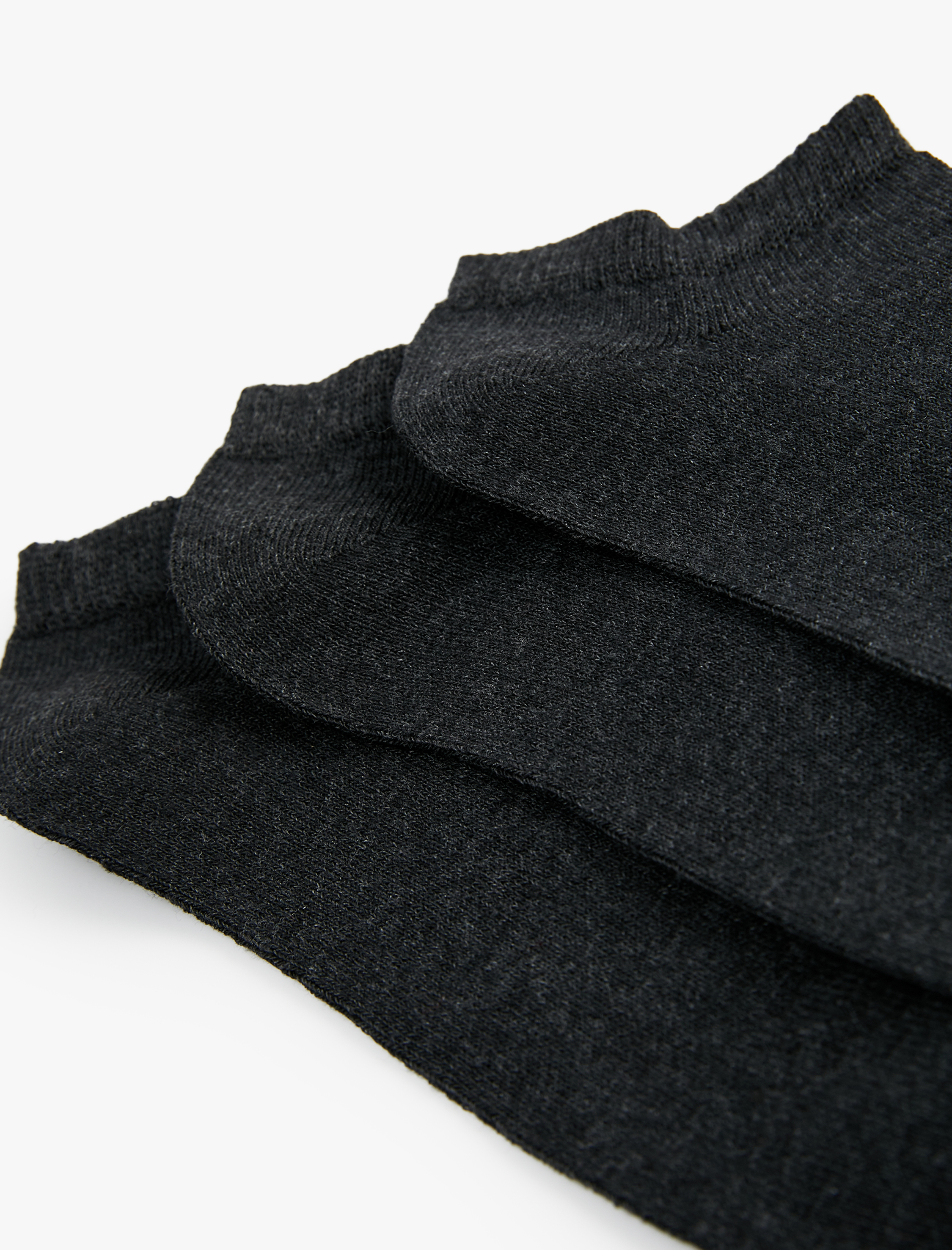  Erkek Basic 3'lü Patik Çorap Seti