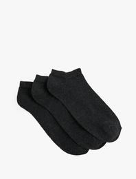 Basic 3'lü Patik Çorap Seti