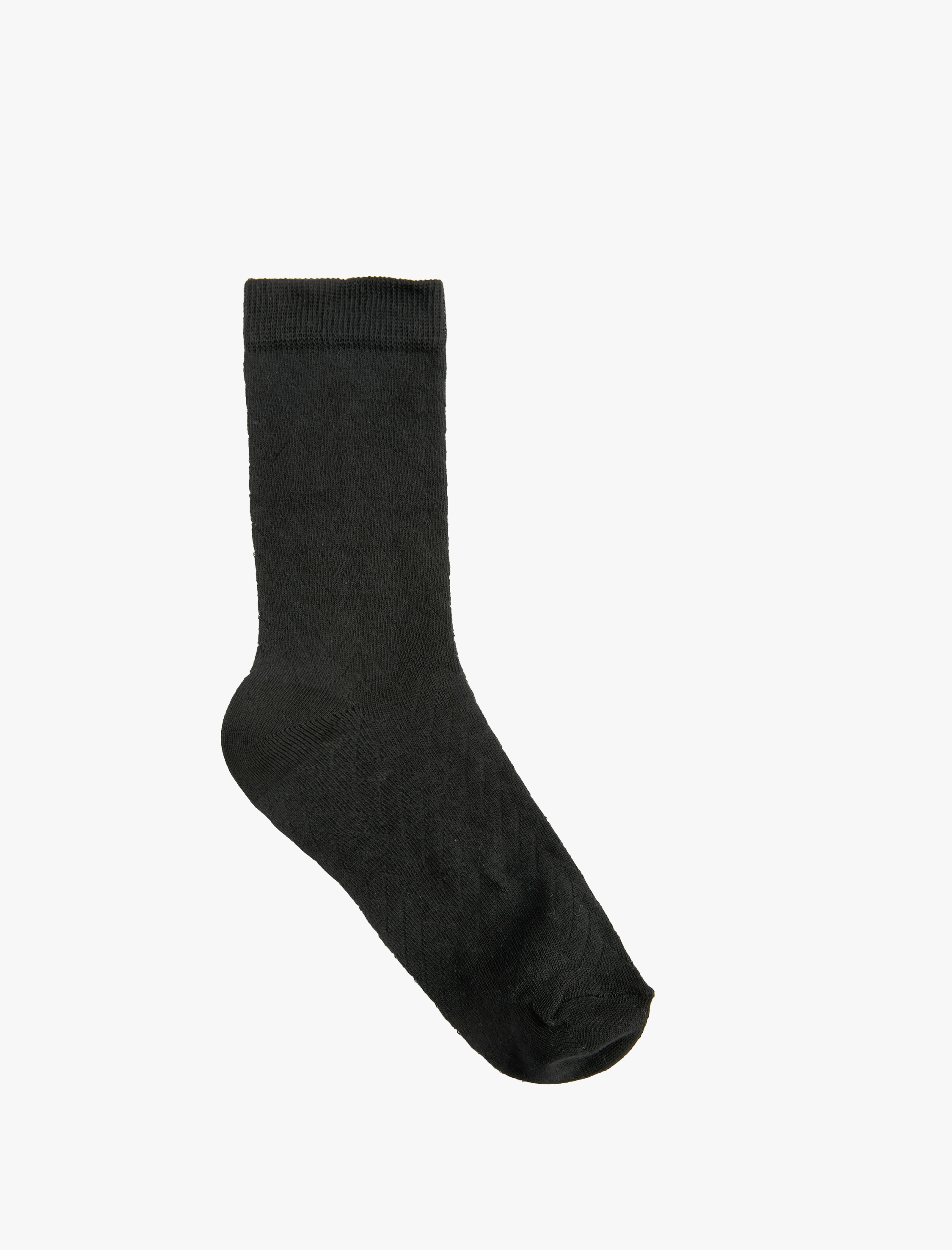  Kadın Pamuklu Dokulu Soket Çorap