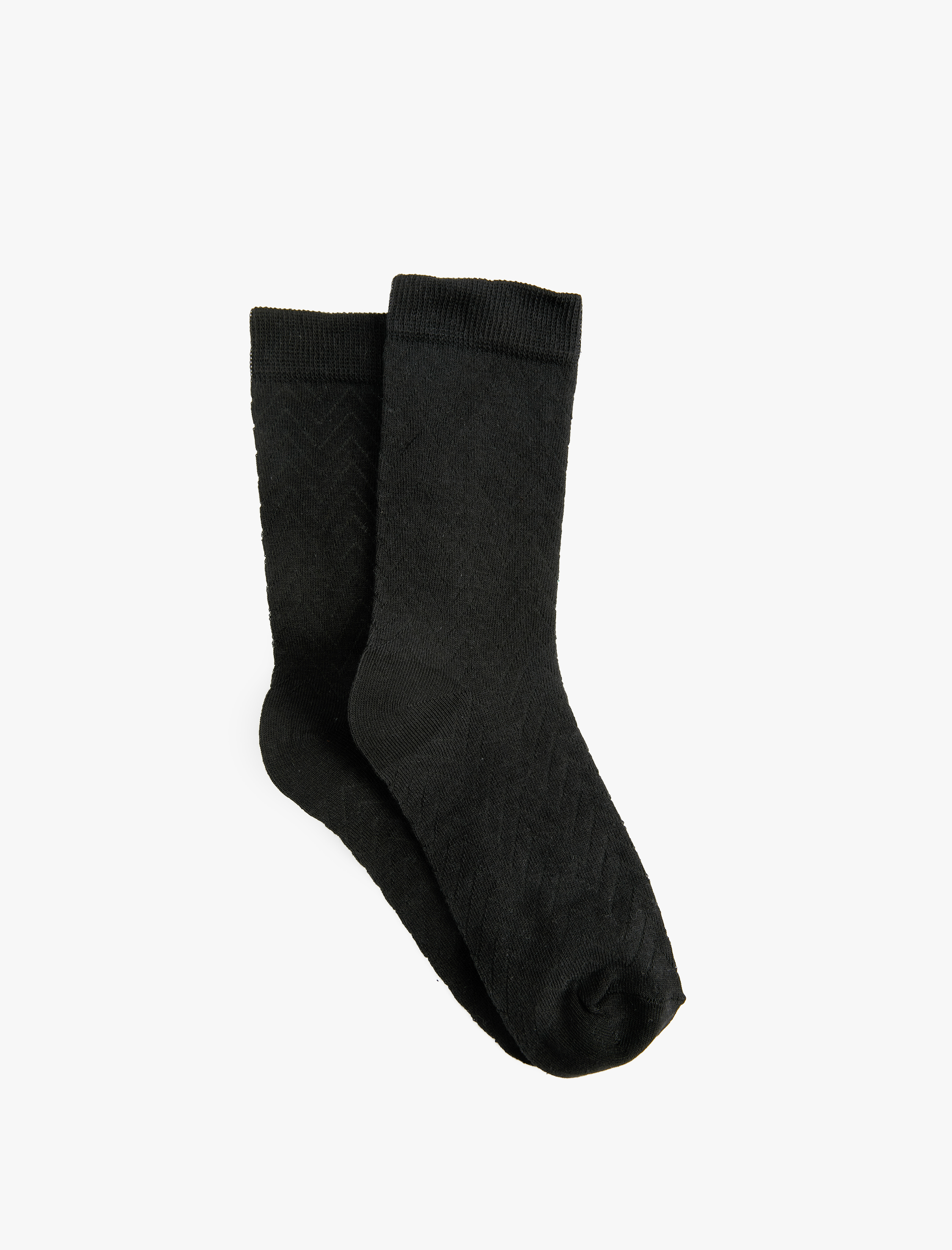  Kadın Pamuklu Dokulu Soket Çorap