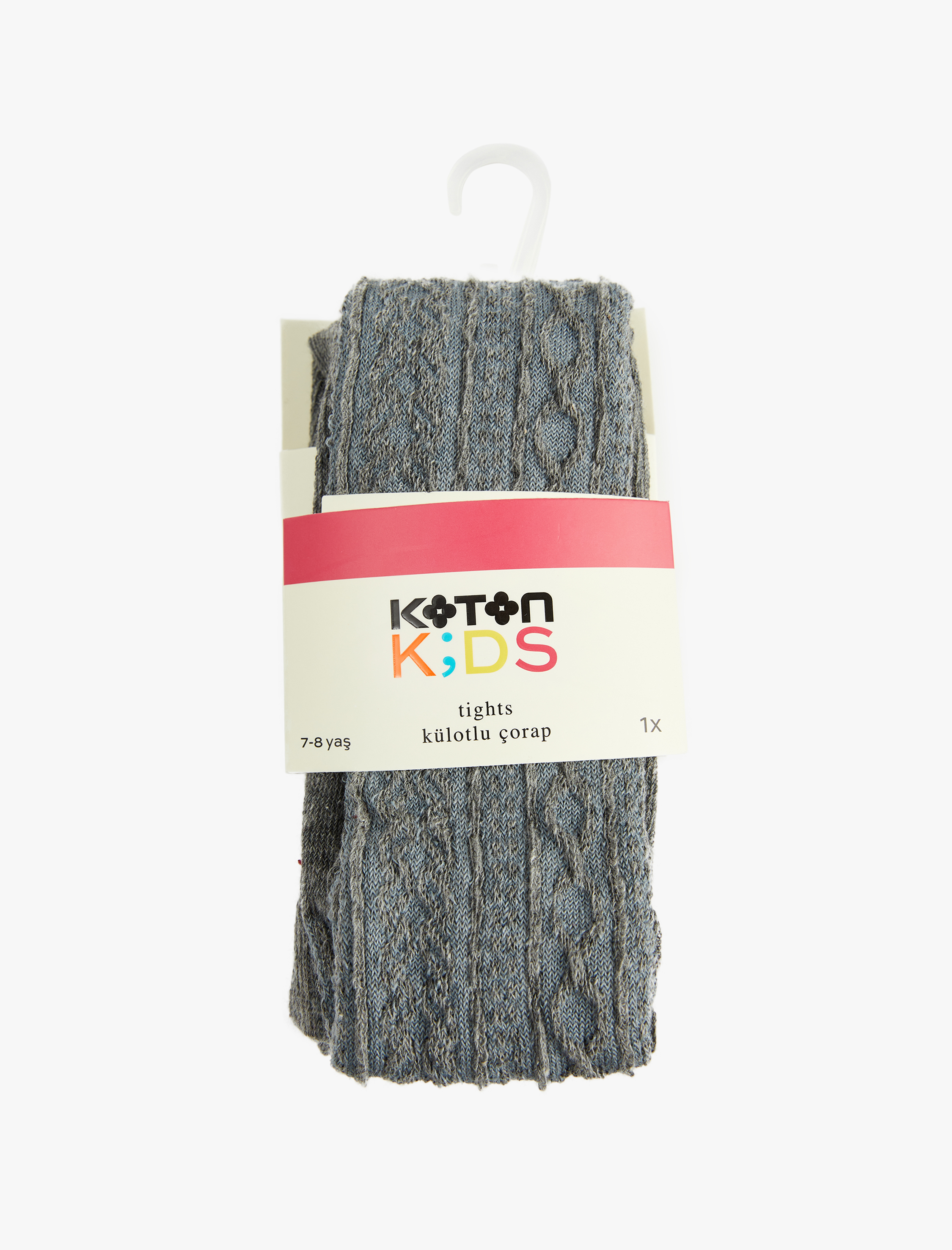  Kız Çocuk Dokulu Külotlu Çorap