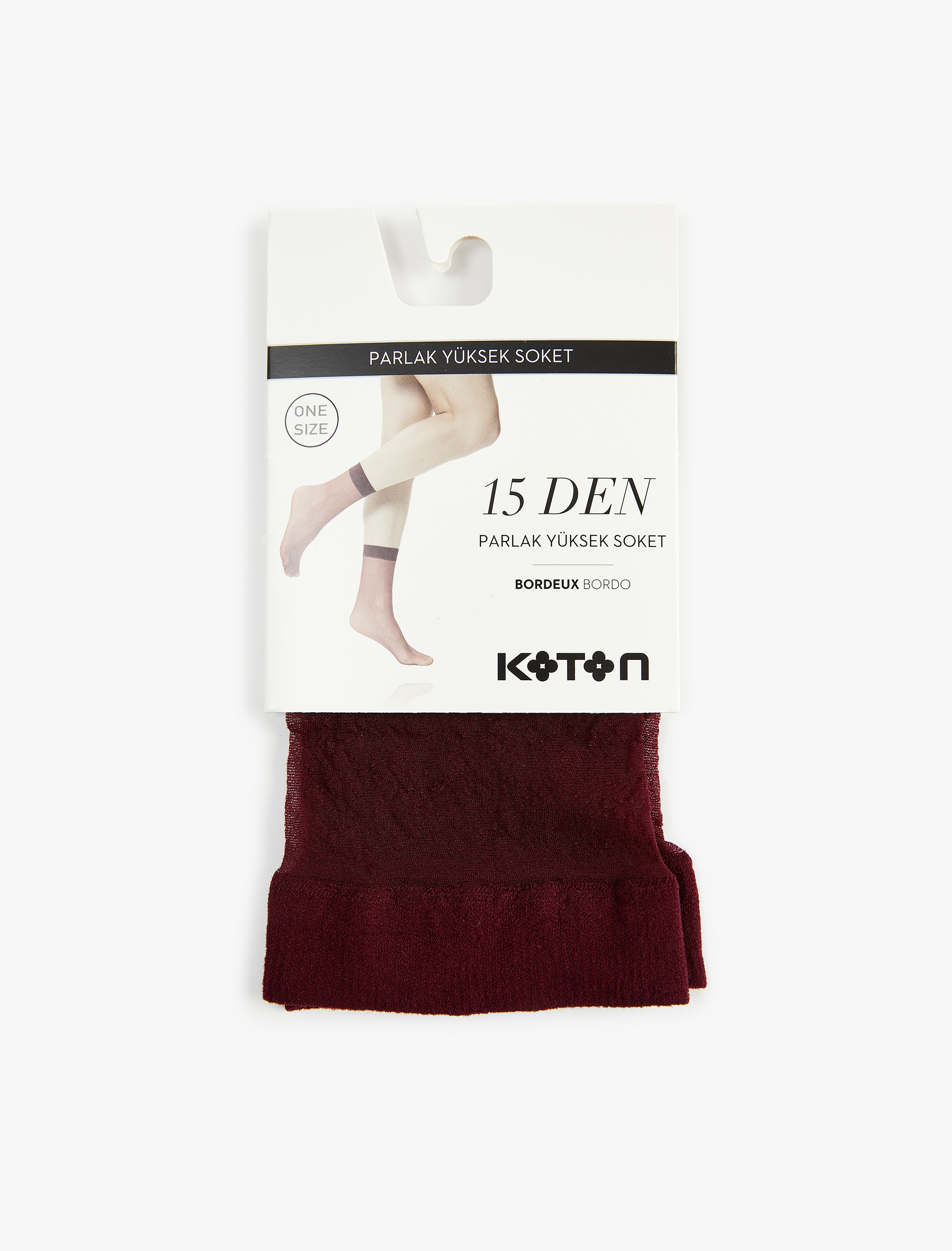  Kadın 15 Den Parlak Yüksek Soket Çorap