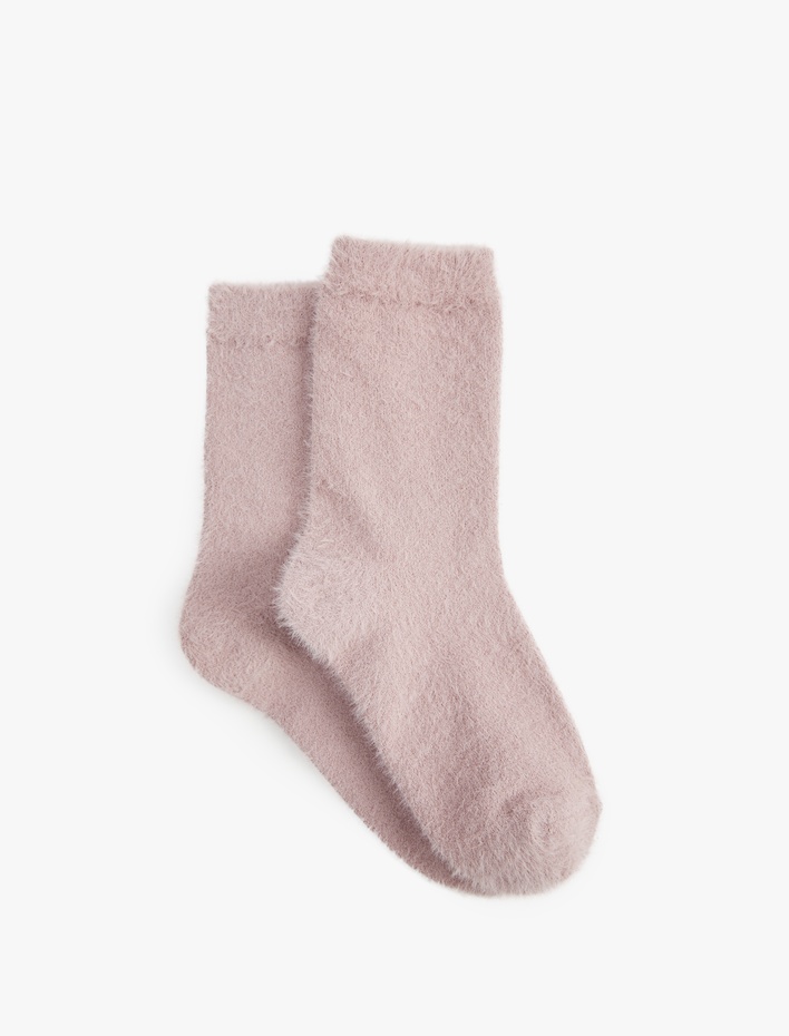 Kadın Peluş Çorap