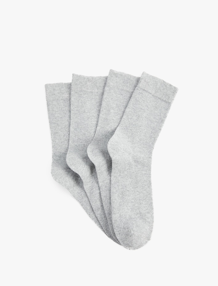 Erkek Basic 4'lü Soket Çorap Seti
