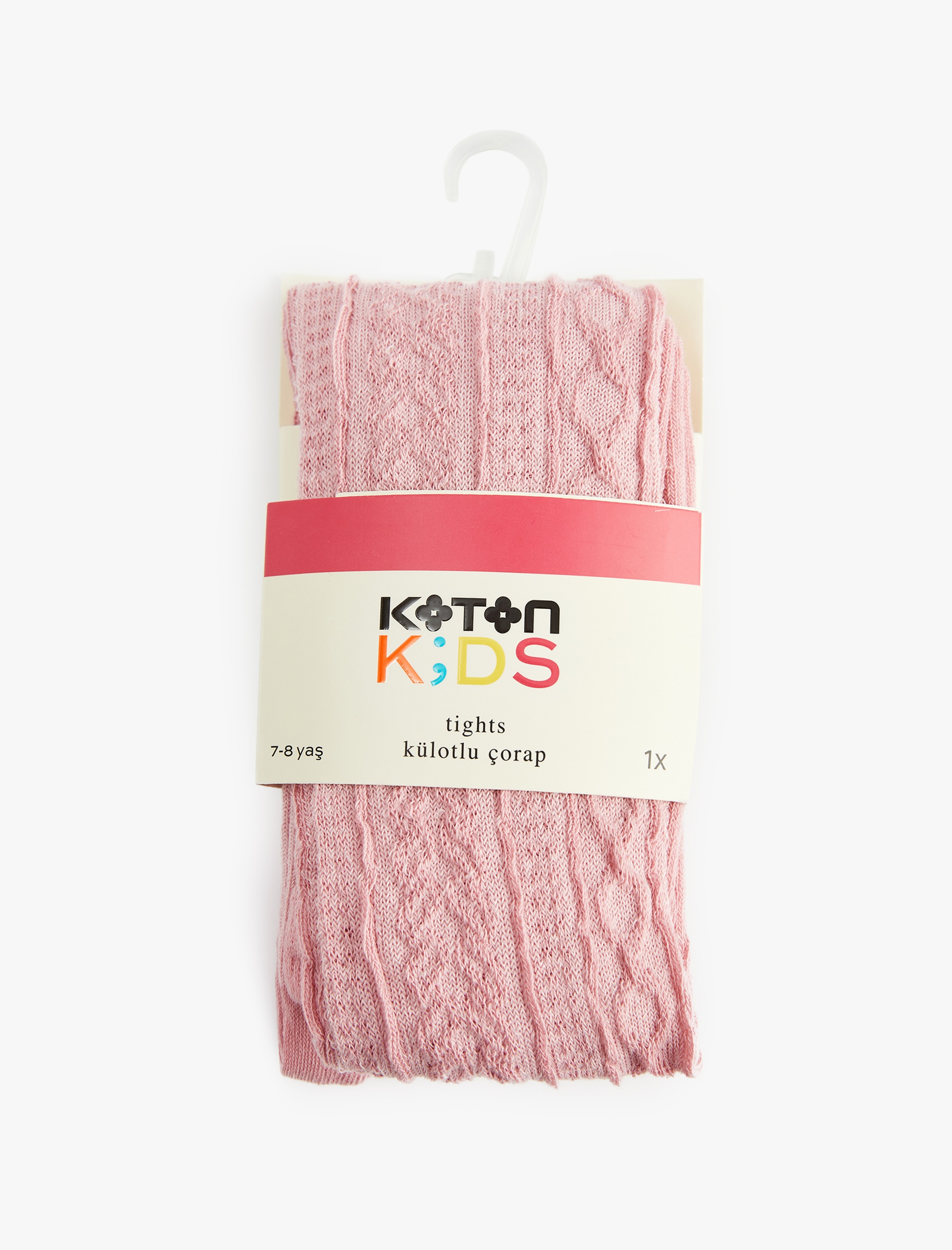  Kız Çocuk Dokulu Külotlu Çorap