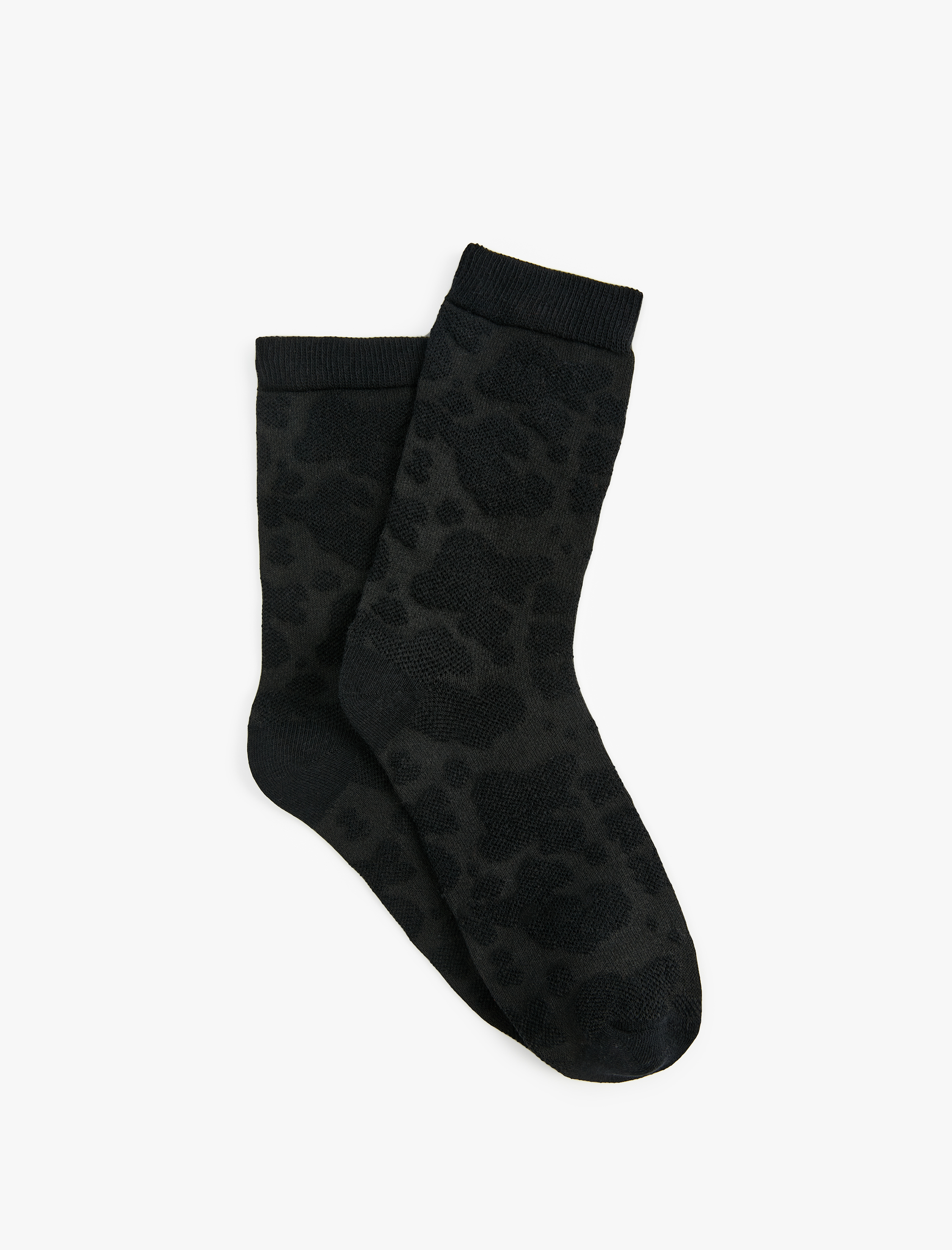  Kadın Pamuklu Dokulu Soket Çorap