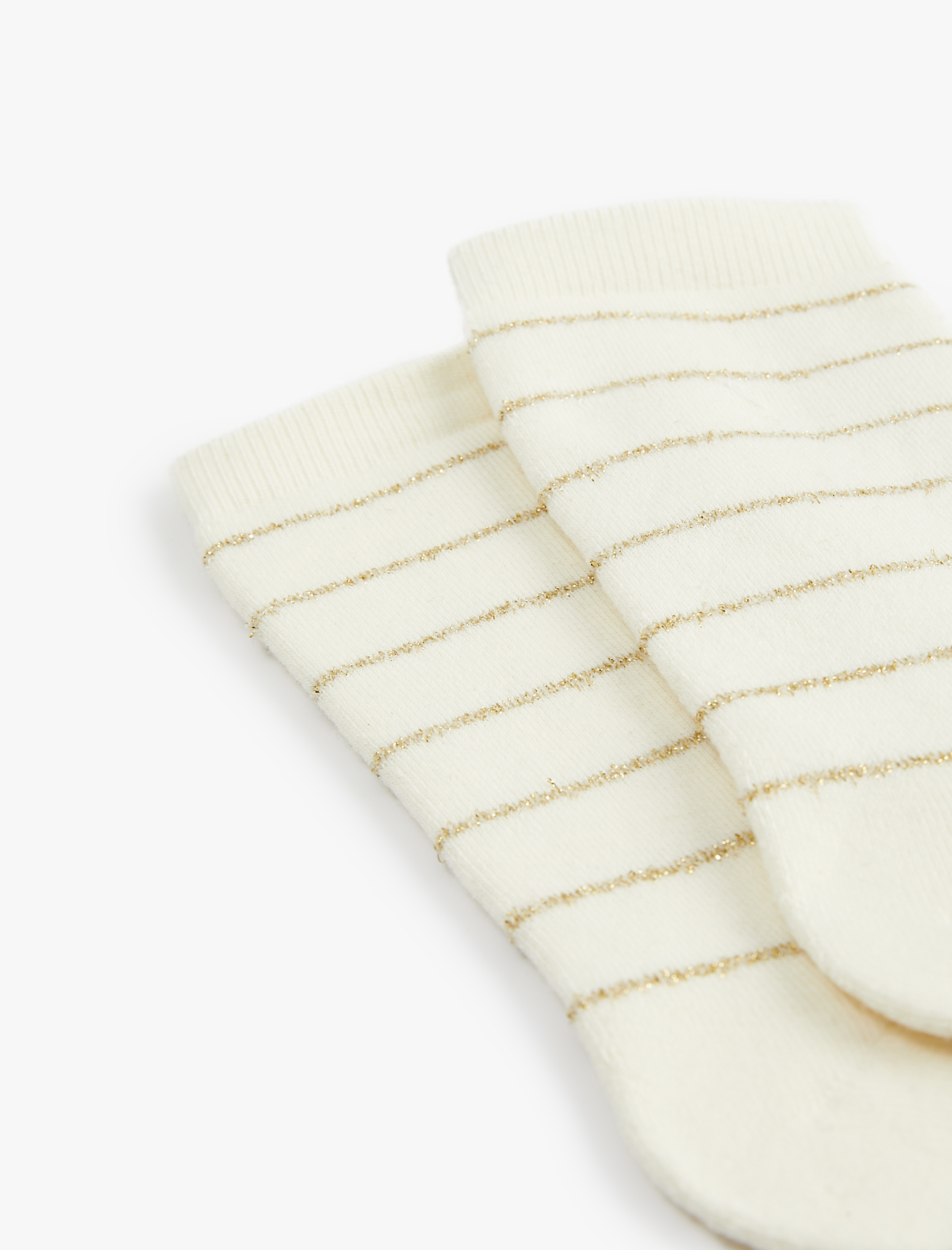  Kadın Çizgili Havlu Soket Çorap