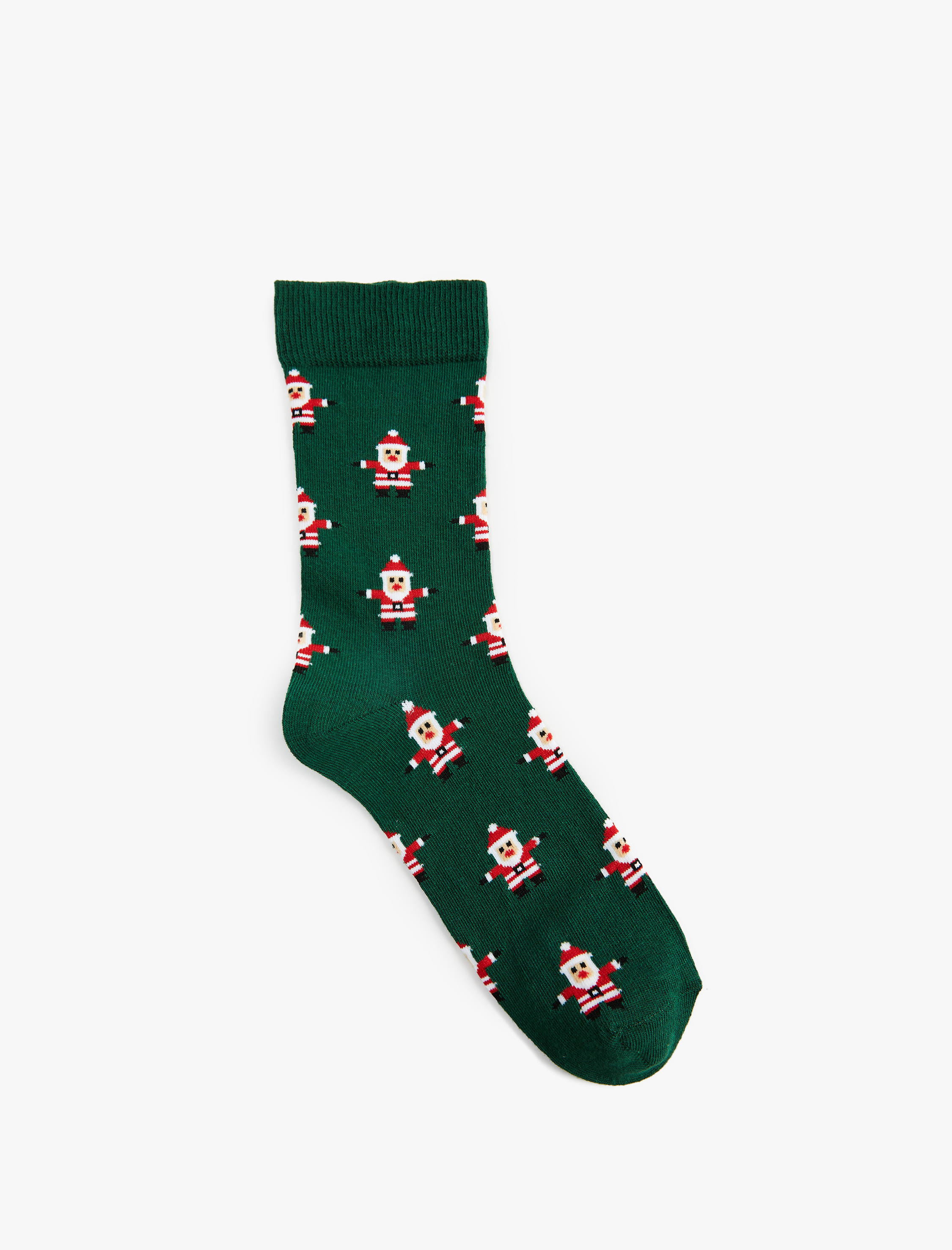  Erkek Noel Baba Desenli Soket Çorap