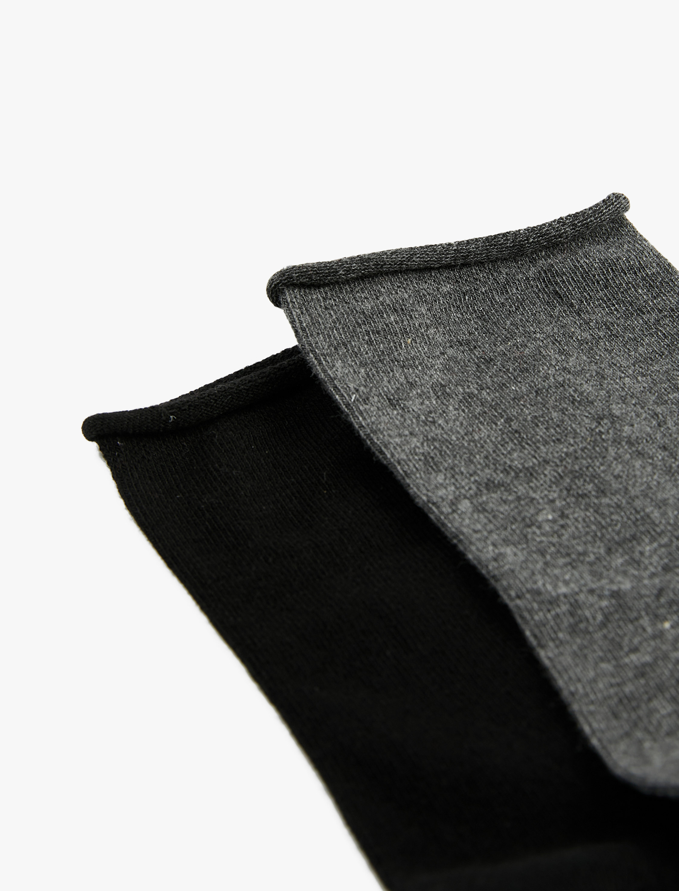  Kadın 2'li Pamuklu Soket Çorap Seti