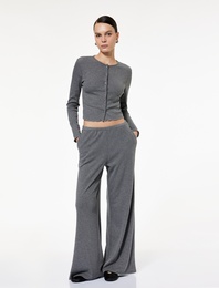 Cepli Viskon Karışımlı Basic Pijama Altı