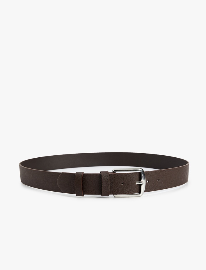 Erkek Tokalı Suni Deri Kemer