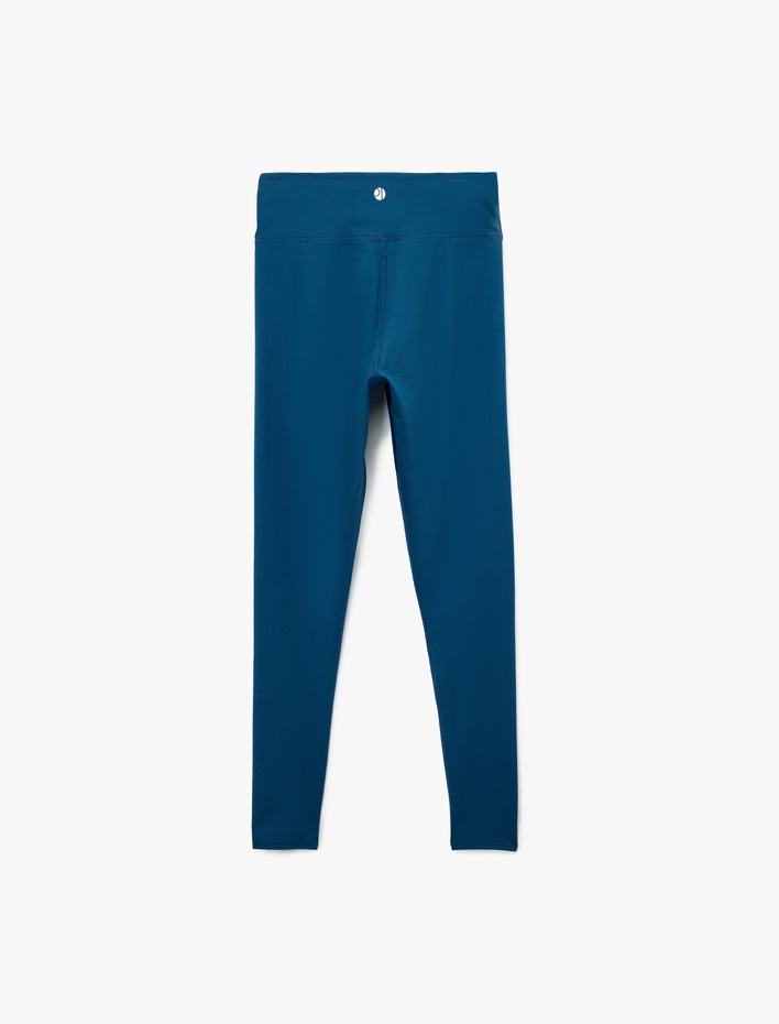  Slim Fit Yüksek Bel Spor Tayt