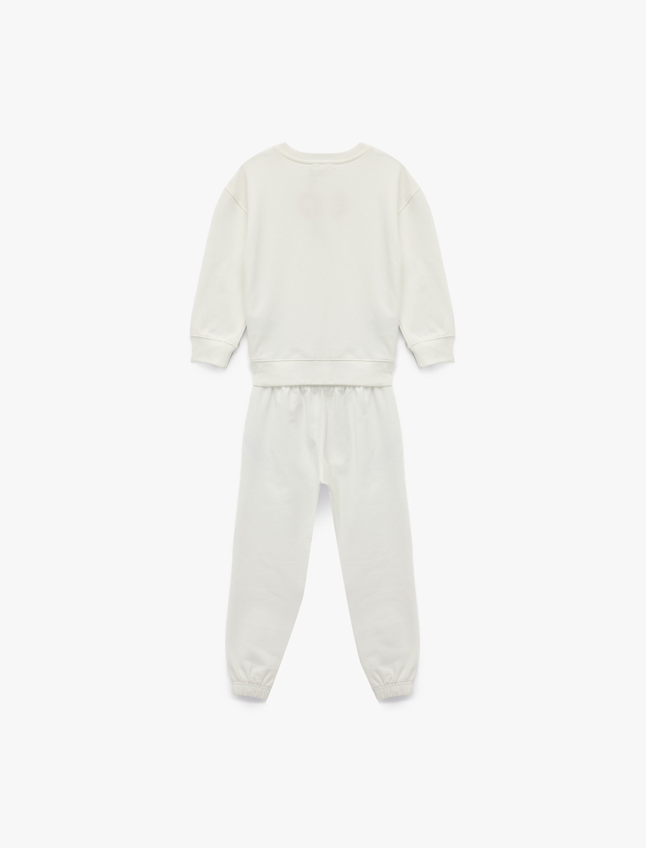  Kız Çocuk 2'li Basic Eşofman Takımı