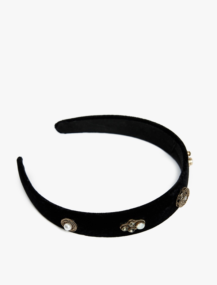 Kadın Boncuk Detaylı Taç