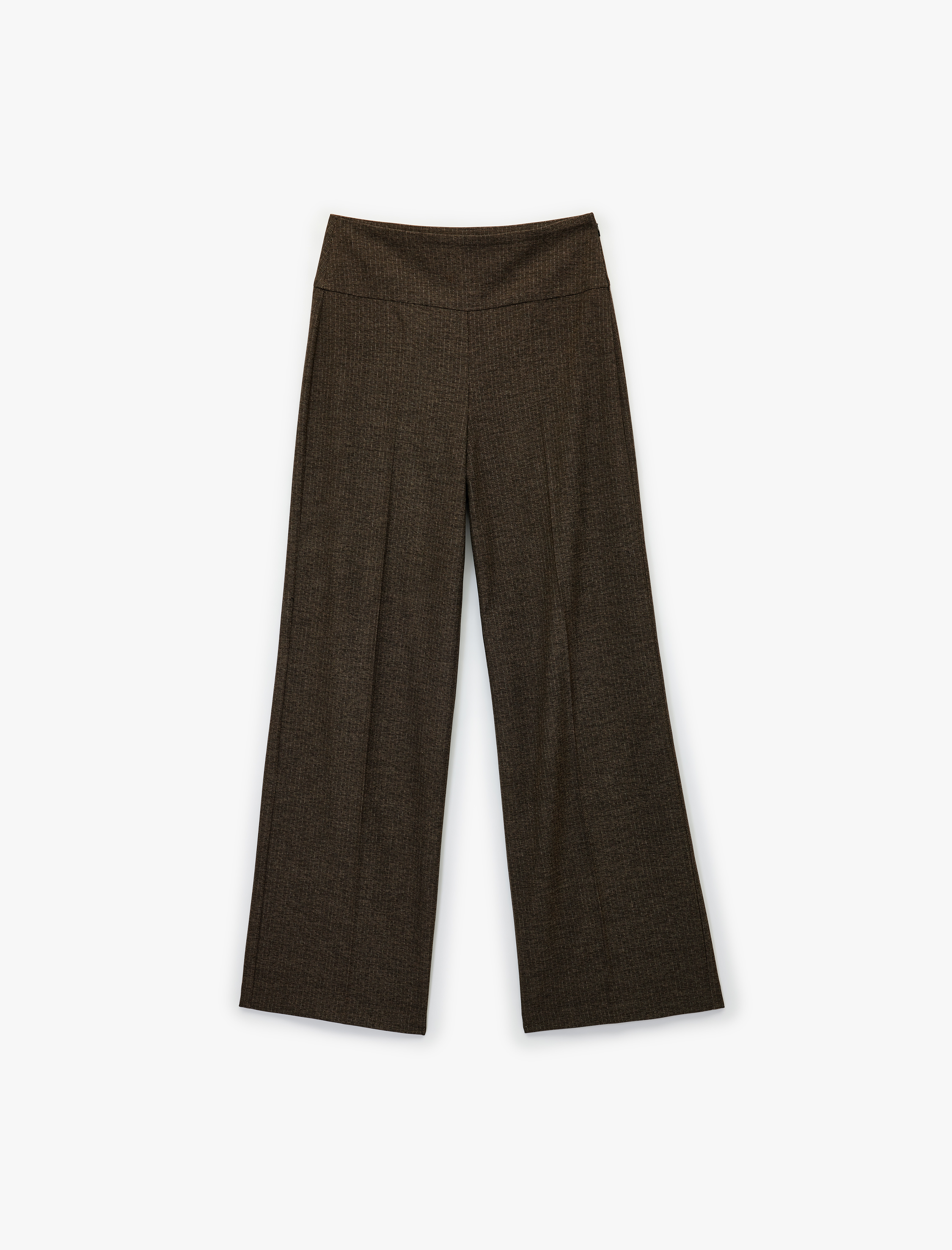   Koton X Melis Ağazat - Regular Fit Geniş Paça Kumaş Pantolon