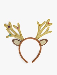 Geyik Boynuzu Detaylı Yılbaşı Tacı