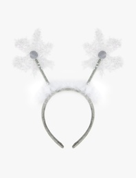 Kar Tanesi Aplikeli Yılbaşı Tacı