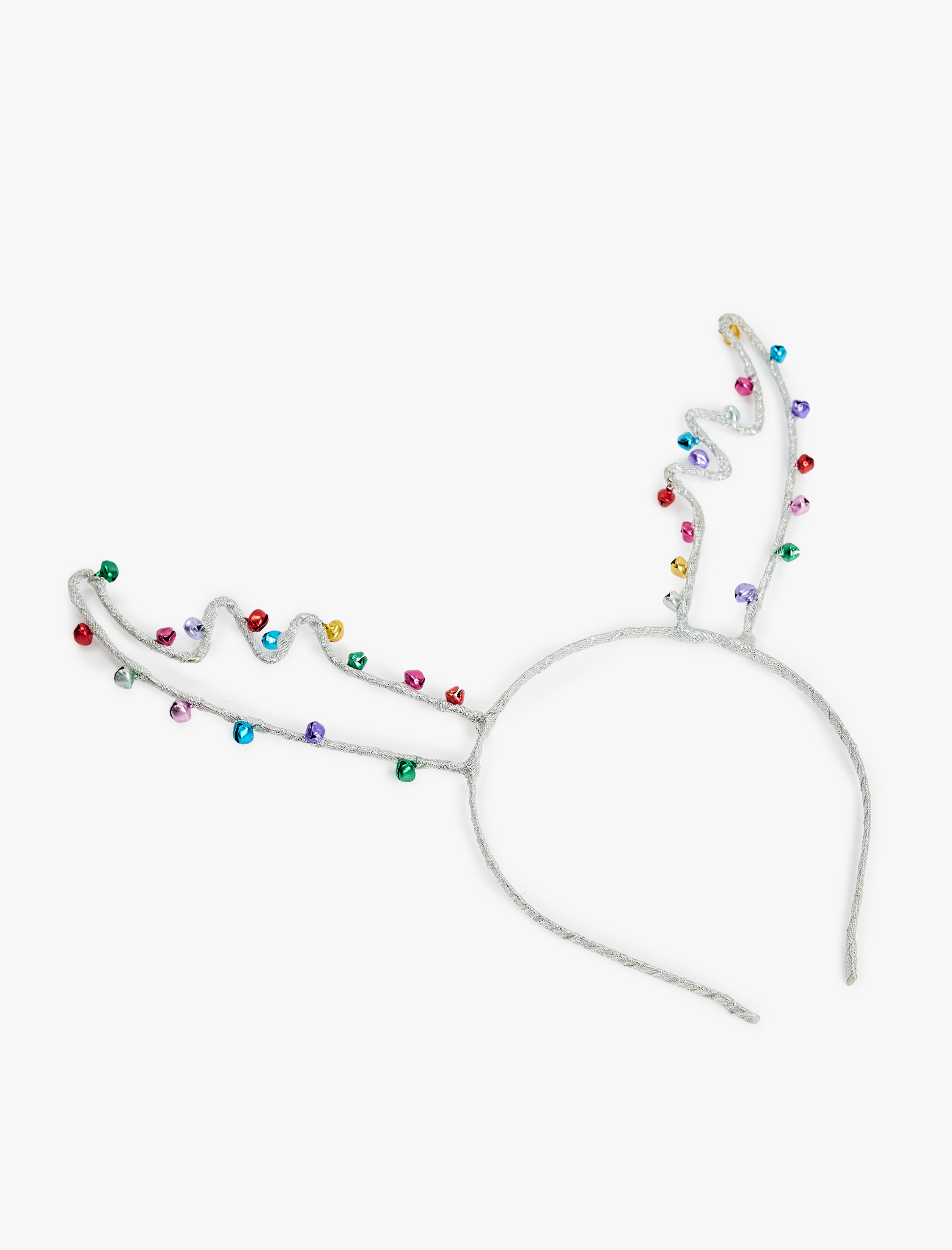  Kadın Geyik Boynuzu Detaylı Boncuklu Yılbaşı Tacı