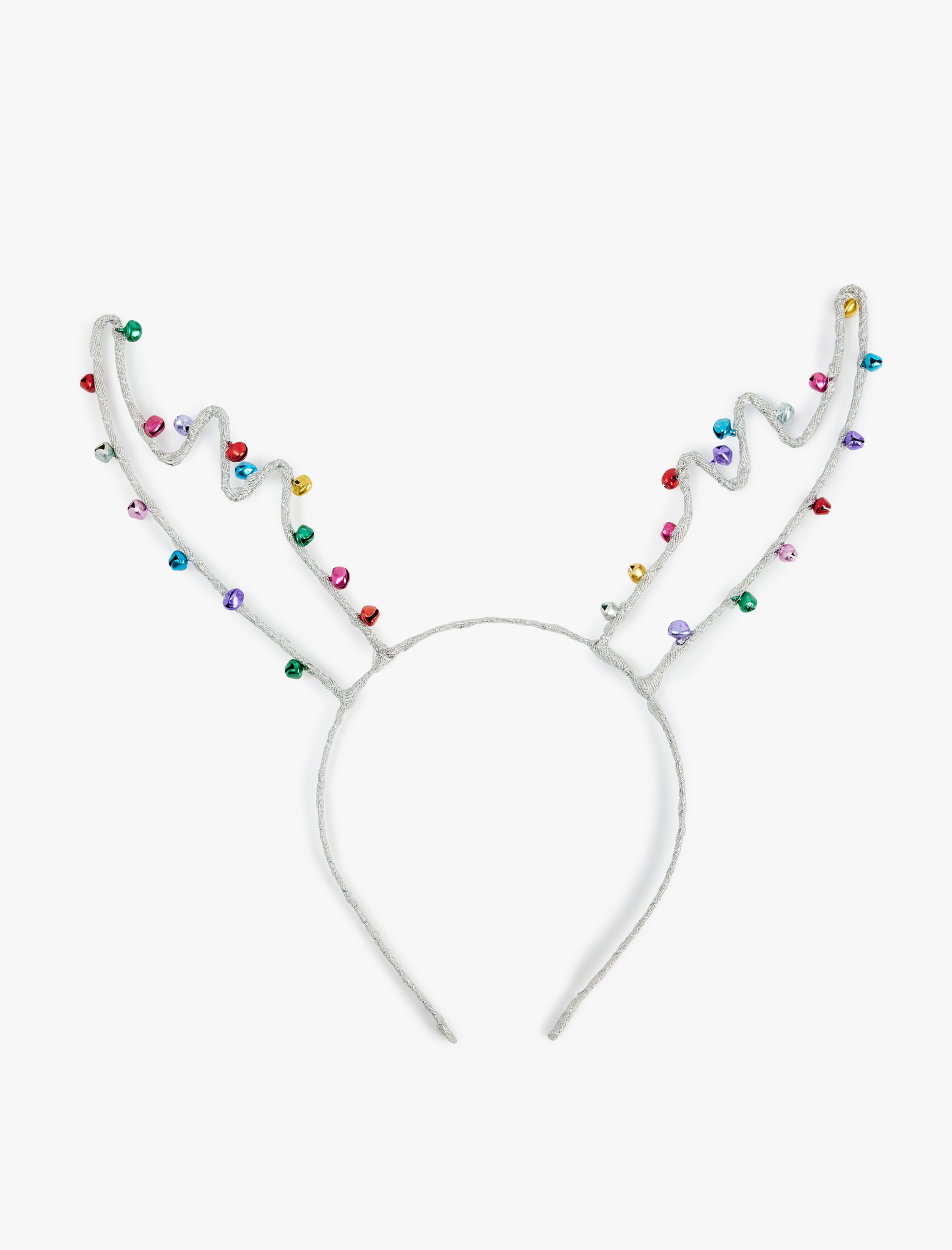  Kadın Geyik Boynuzu Detaylı Boncuklu Yılbaşı Tacı