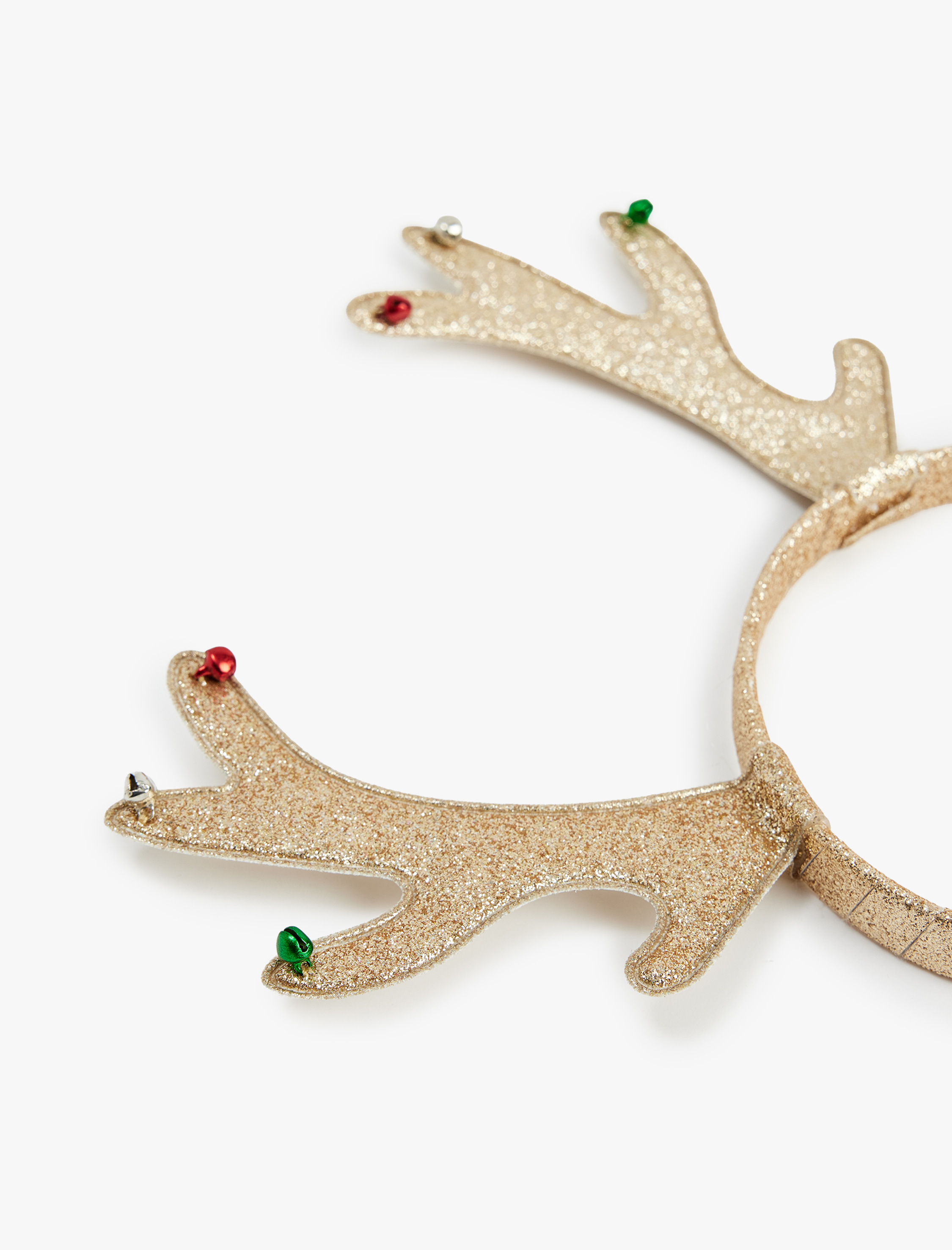  Kadın Geyik Boynuzu Detaylı Yılbaşı Tacı