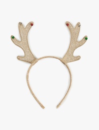 Geyik Boynuzu Detaylı Yılbaşı Tacı