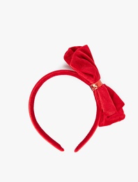 Fiyonklu Kadife Taç