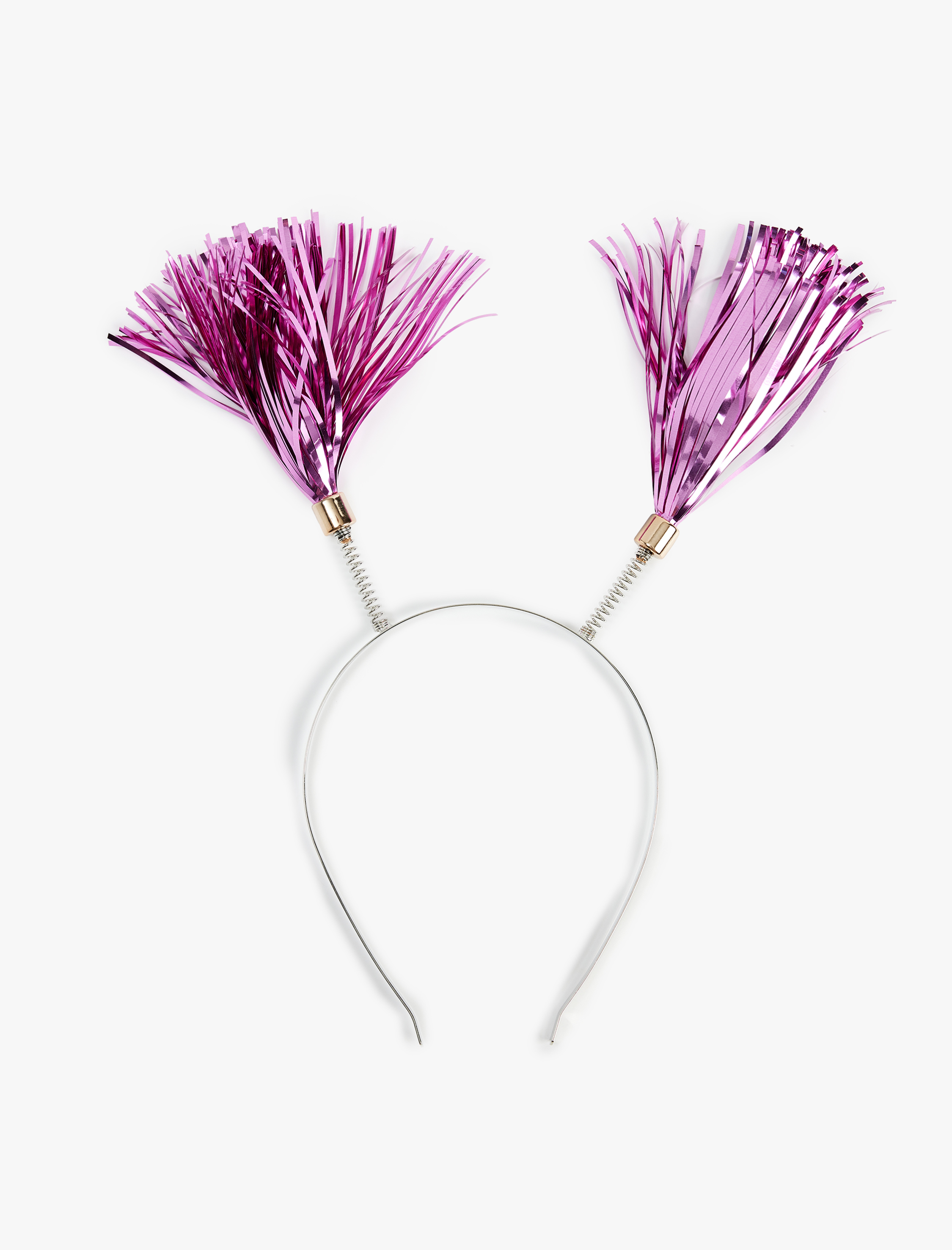  Kadın Püskül Detaylı Yılbaşı Tacı