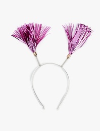 Püskül Detaylı Yılbaşı Tacı