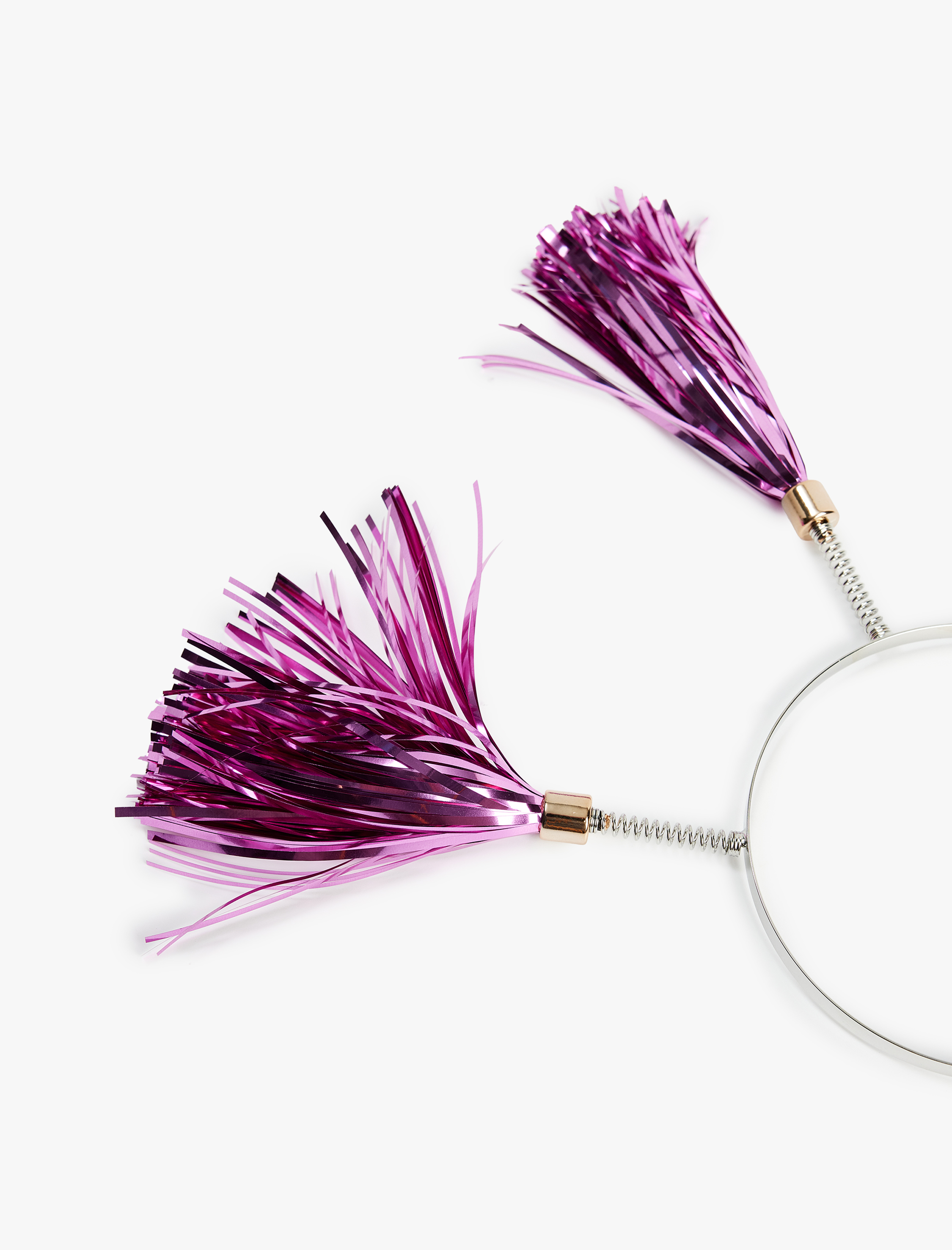  Kadın Püskül Detaylı Yılbaşı Tacı