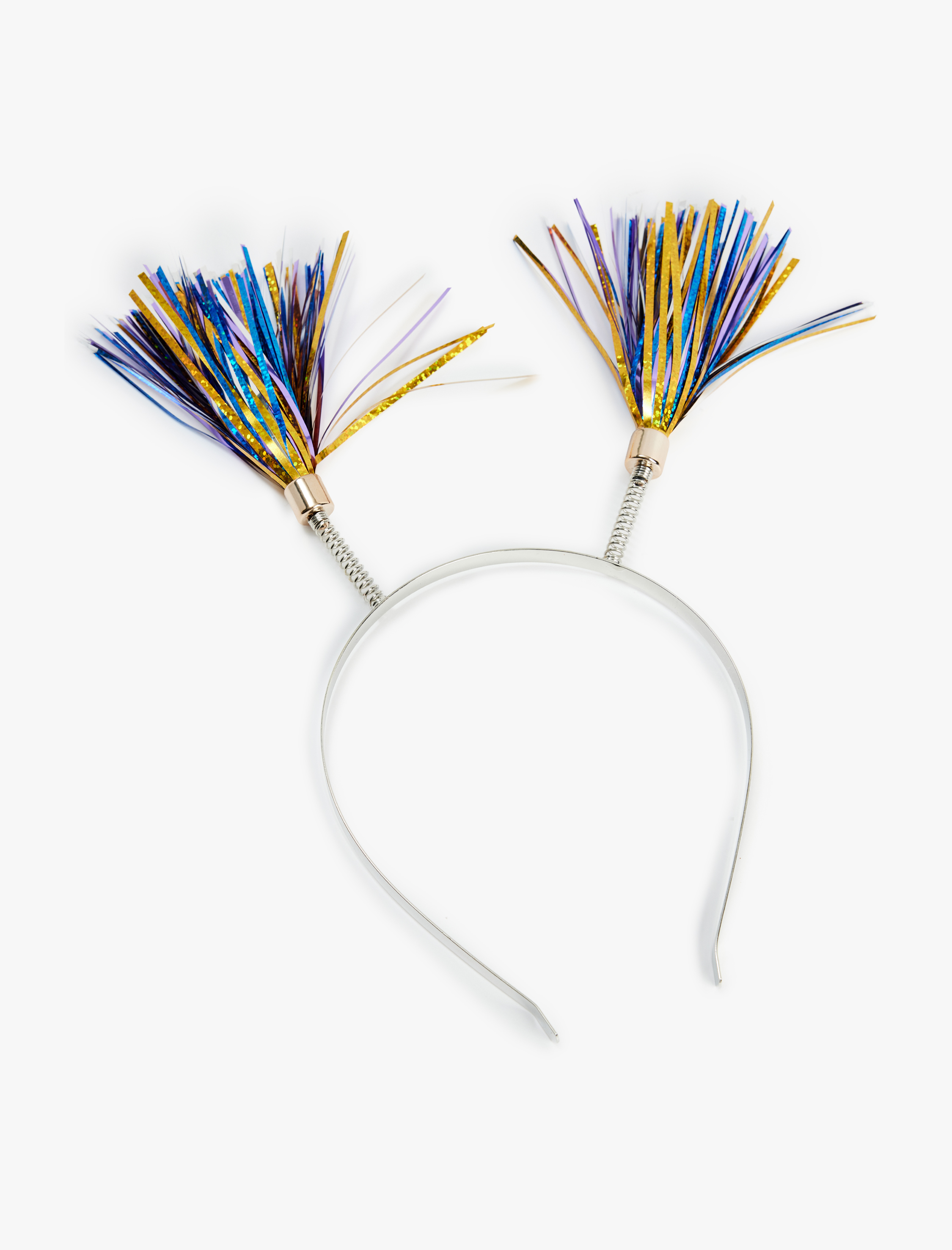  Kadın Püskül Detaylı Yılbaşı Tacı