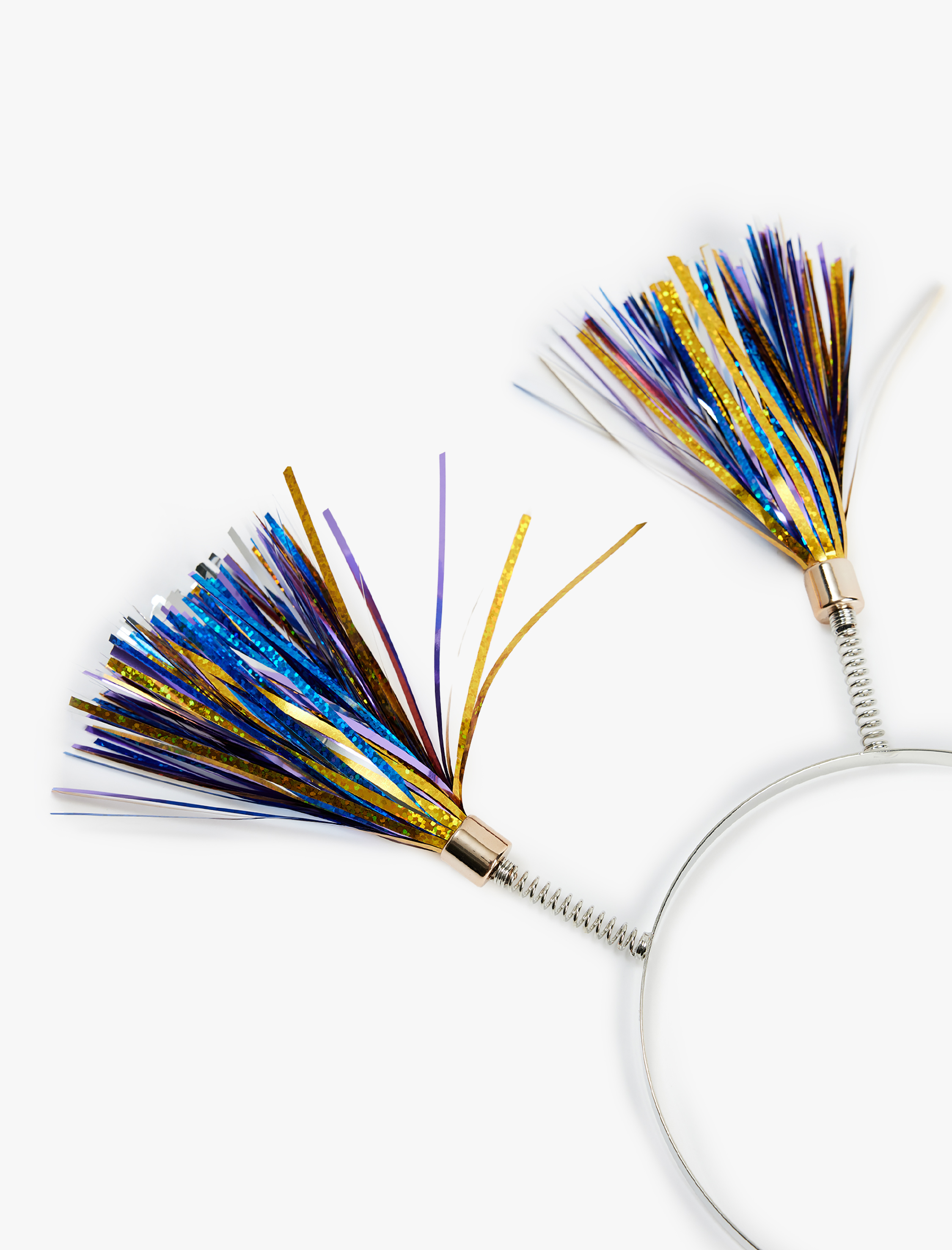  Kadın Püskül Detaylı Yılbaşı Tacı