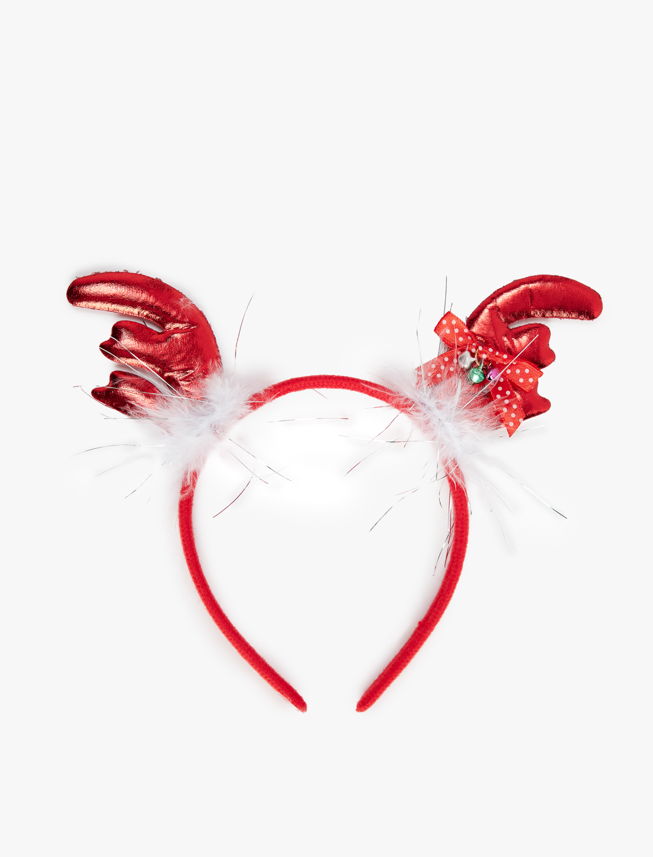  Kadın Geyik Boynuzu Detaylı Yılbaşı Tacı