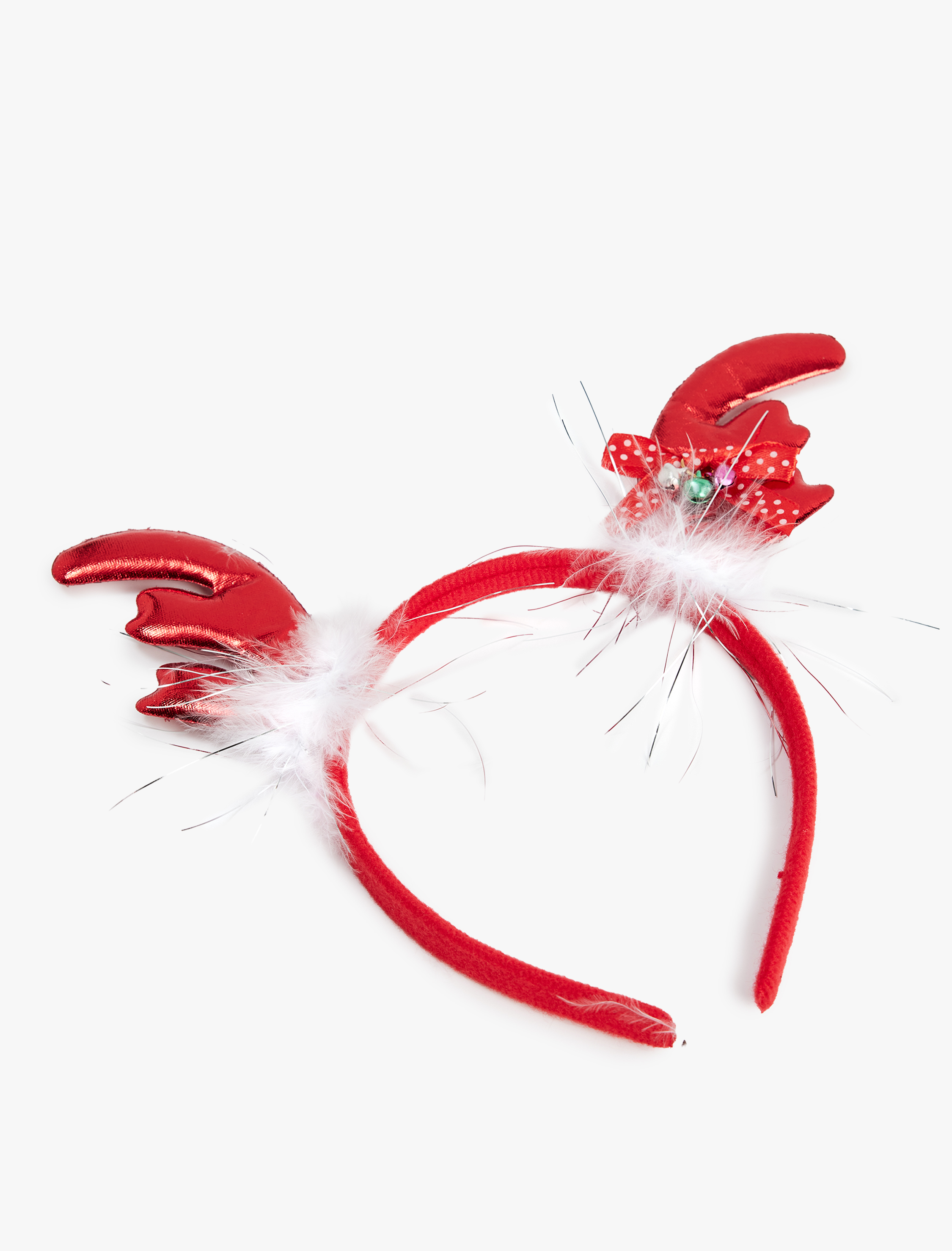  Kadın Geyik Boynuzu Detaylı Yılbaşı Tacı