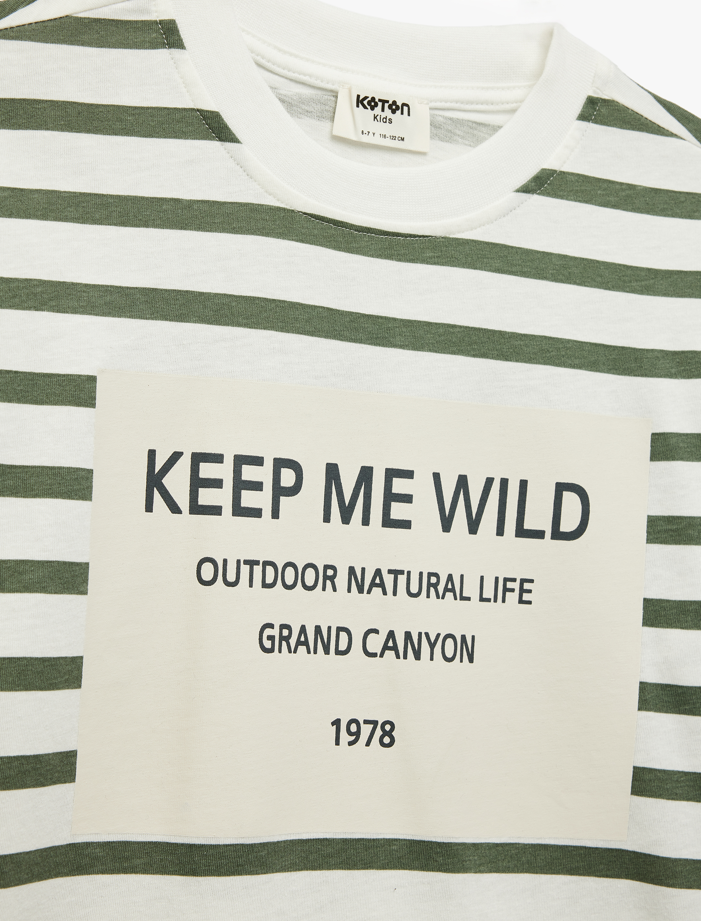  Erkek Çocuk Baskılı Uzun Kollu Bisiklet Yaka Pamuklu Tişört