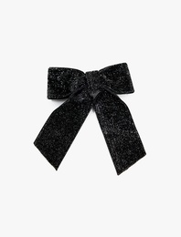 Sim Detaylı Fiyonklu Saç Tokası