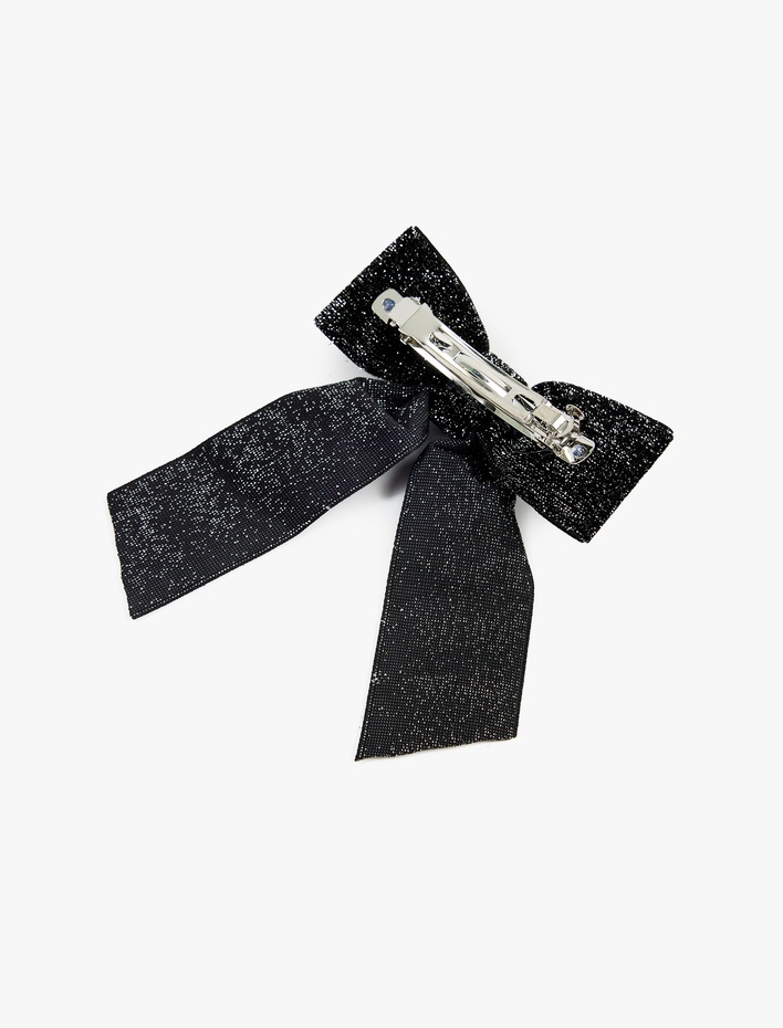 Kız Çocuk Sim Detaylı Fiyonklu Saç Tokası