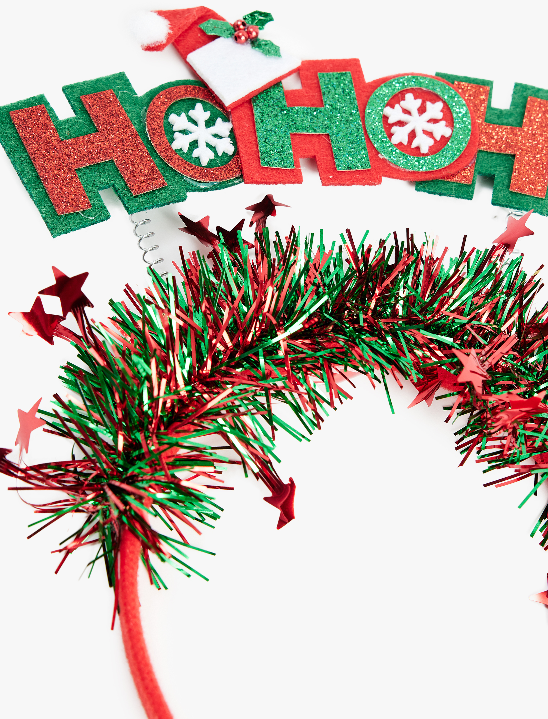  Kadın Yılbaşı Temalı Simli Taç