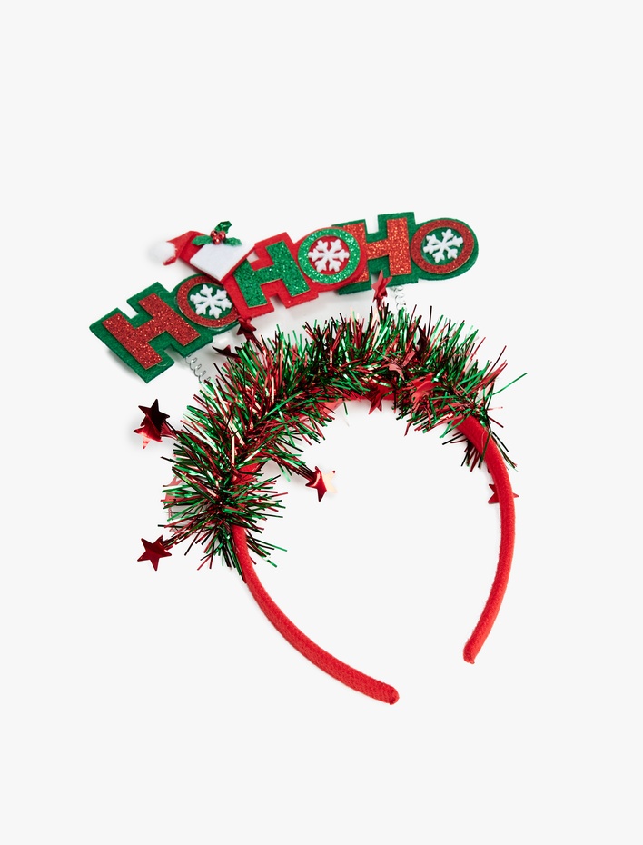 Kadın Yılbaşı Temalı Simli Taç