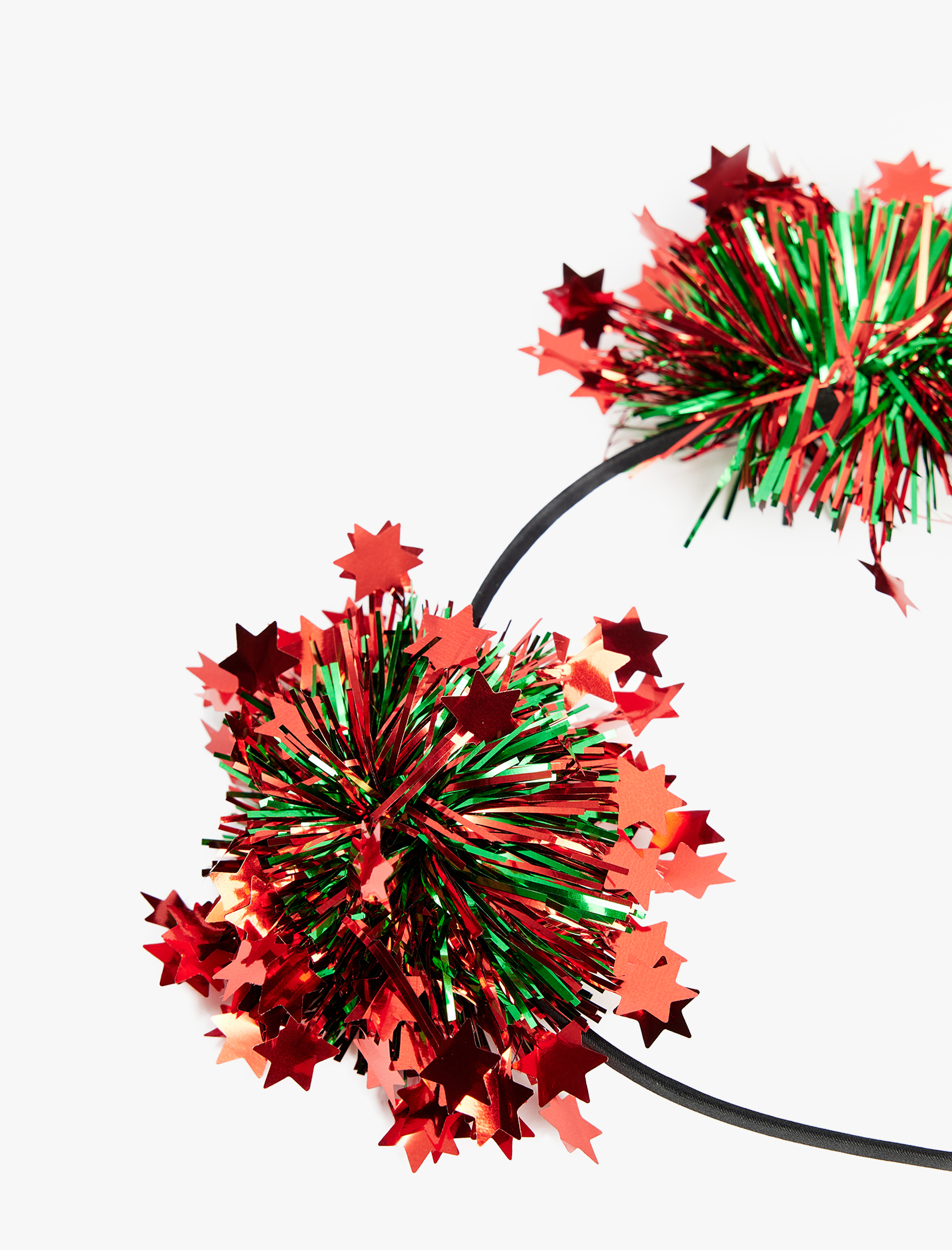  Kadın Ponpon Detaylı Yılbaşı Tacı