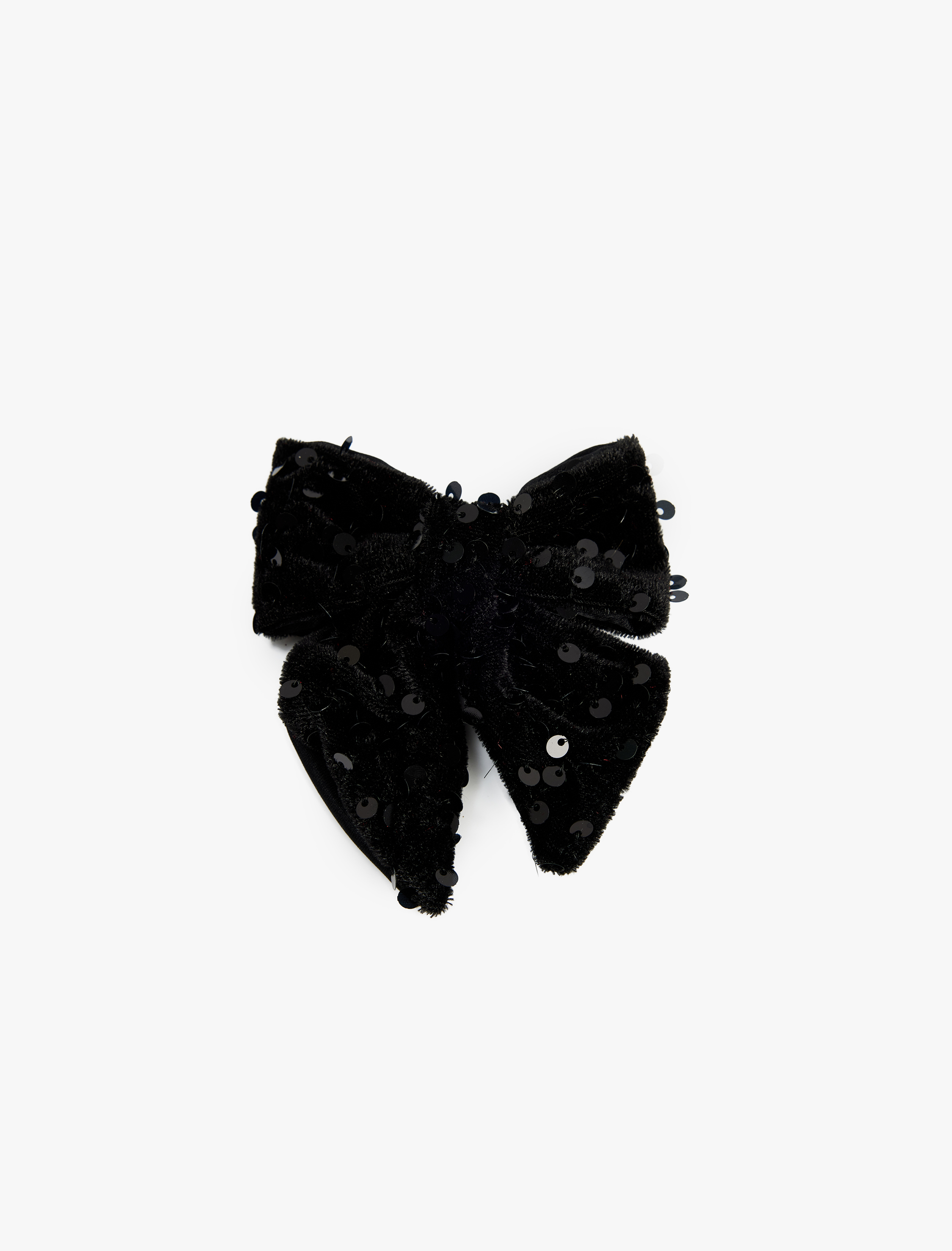  Kız Çocuk Pullu Payetli Fiyonklu Saç Tokası