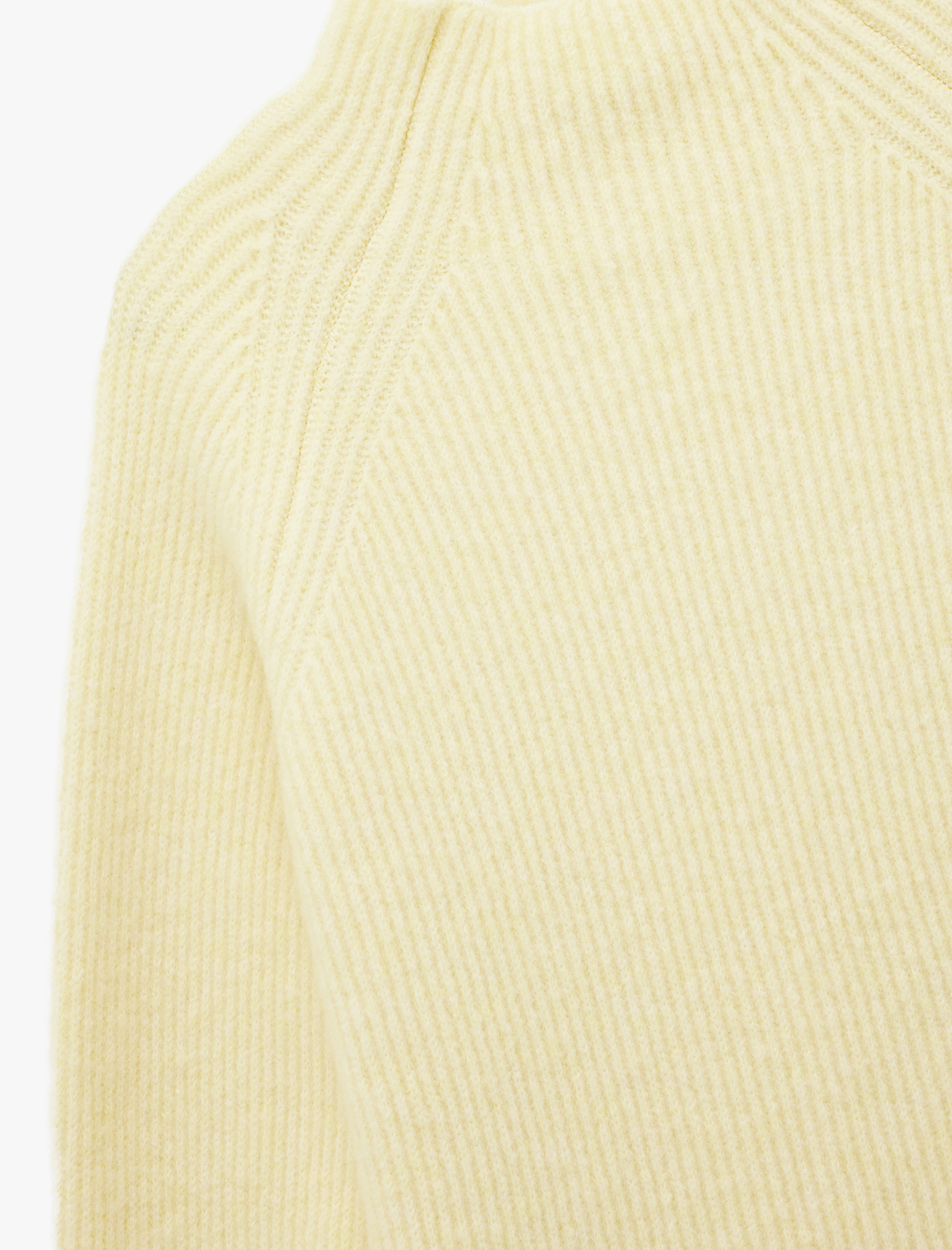   Koton X Sibil Çetinkaya - Uzun Kollu Dik Yaka Triko Peluş Kazak