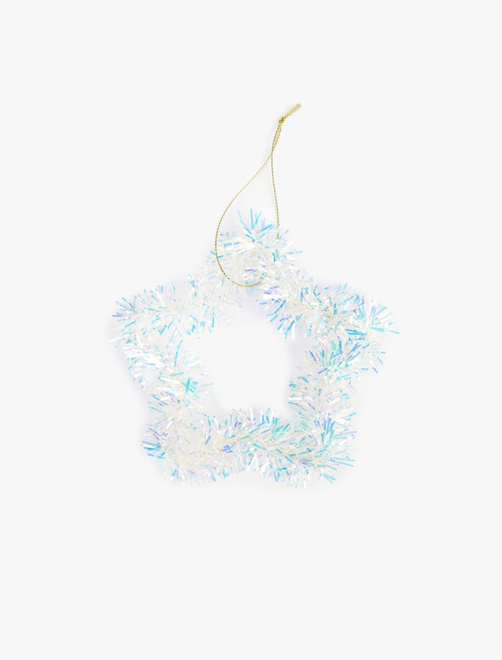 Kadın İpli Yıldız Şekilli Yılbaşı Süsü