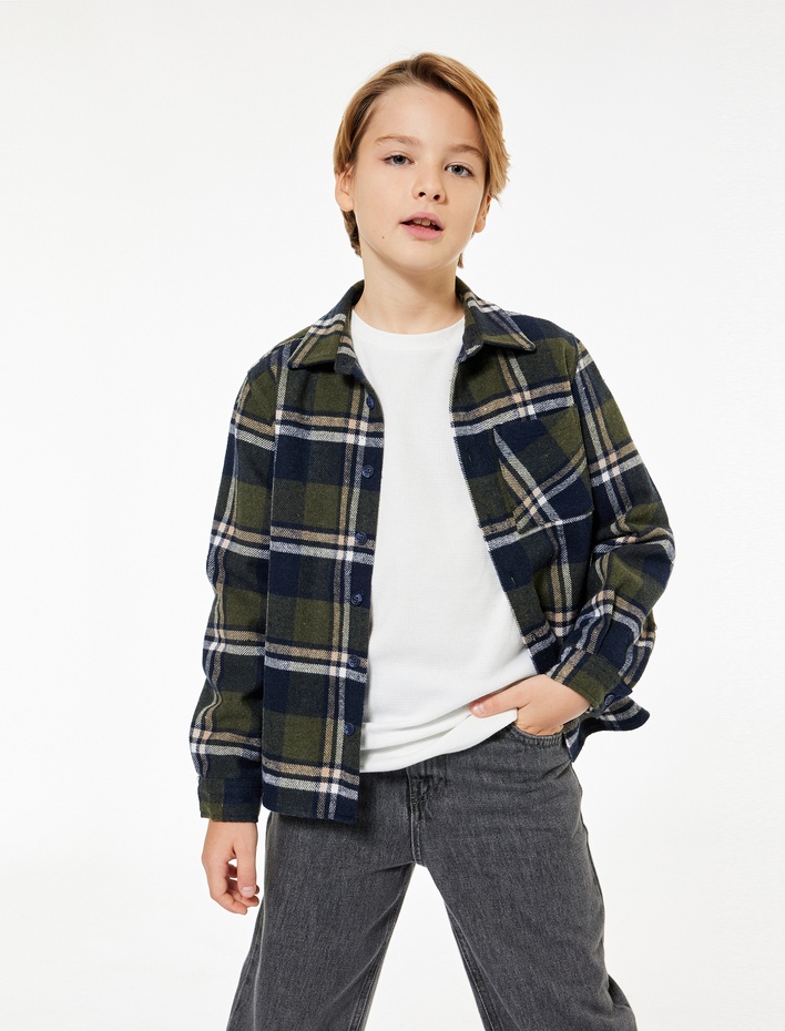 Erkek Çocuk Pamuklu Rahat Kesim Denim Pantolon