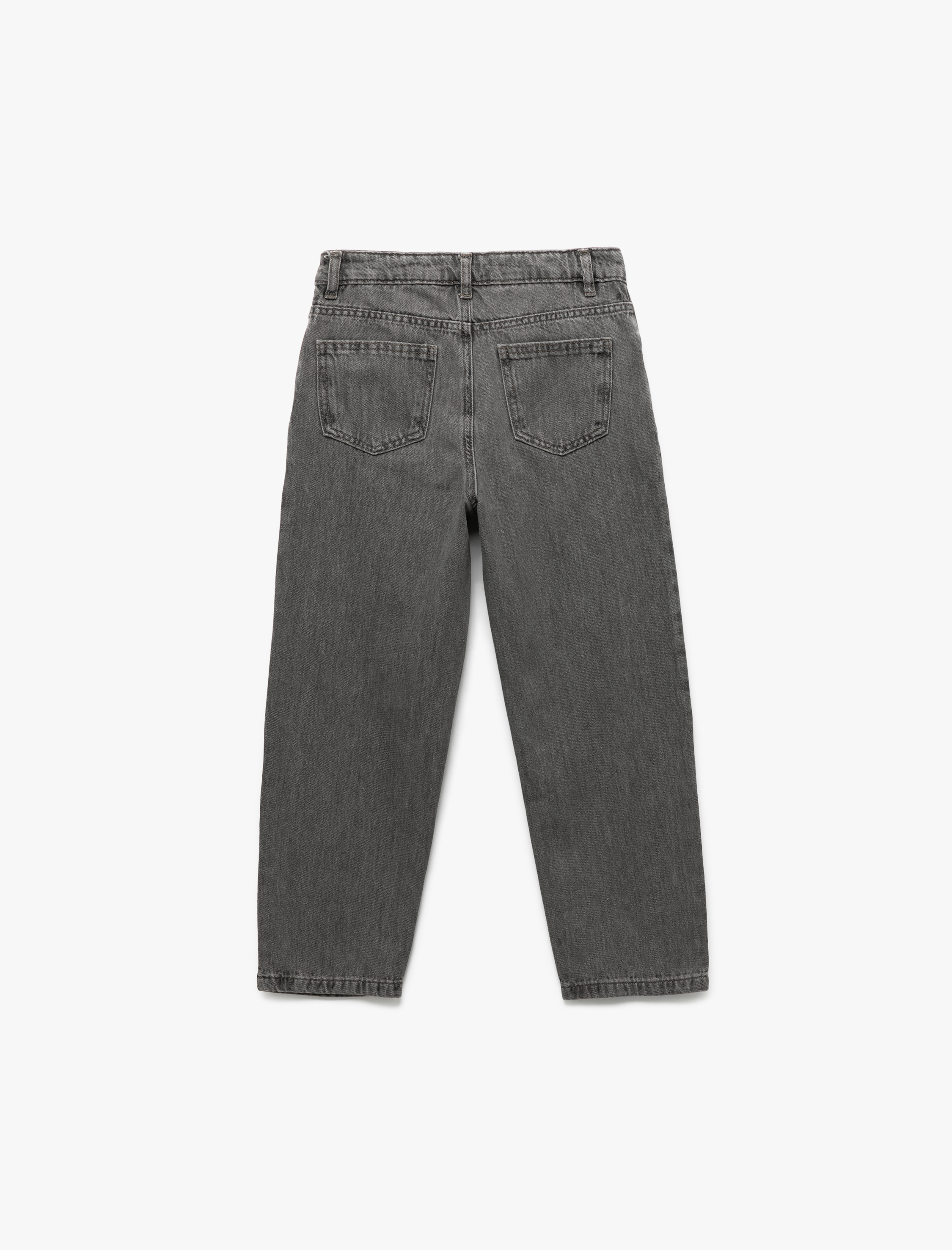  Erkek Çocuk Pamuklu Rahat Kesim Denim Pantolon