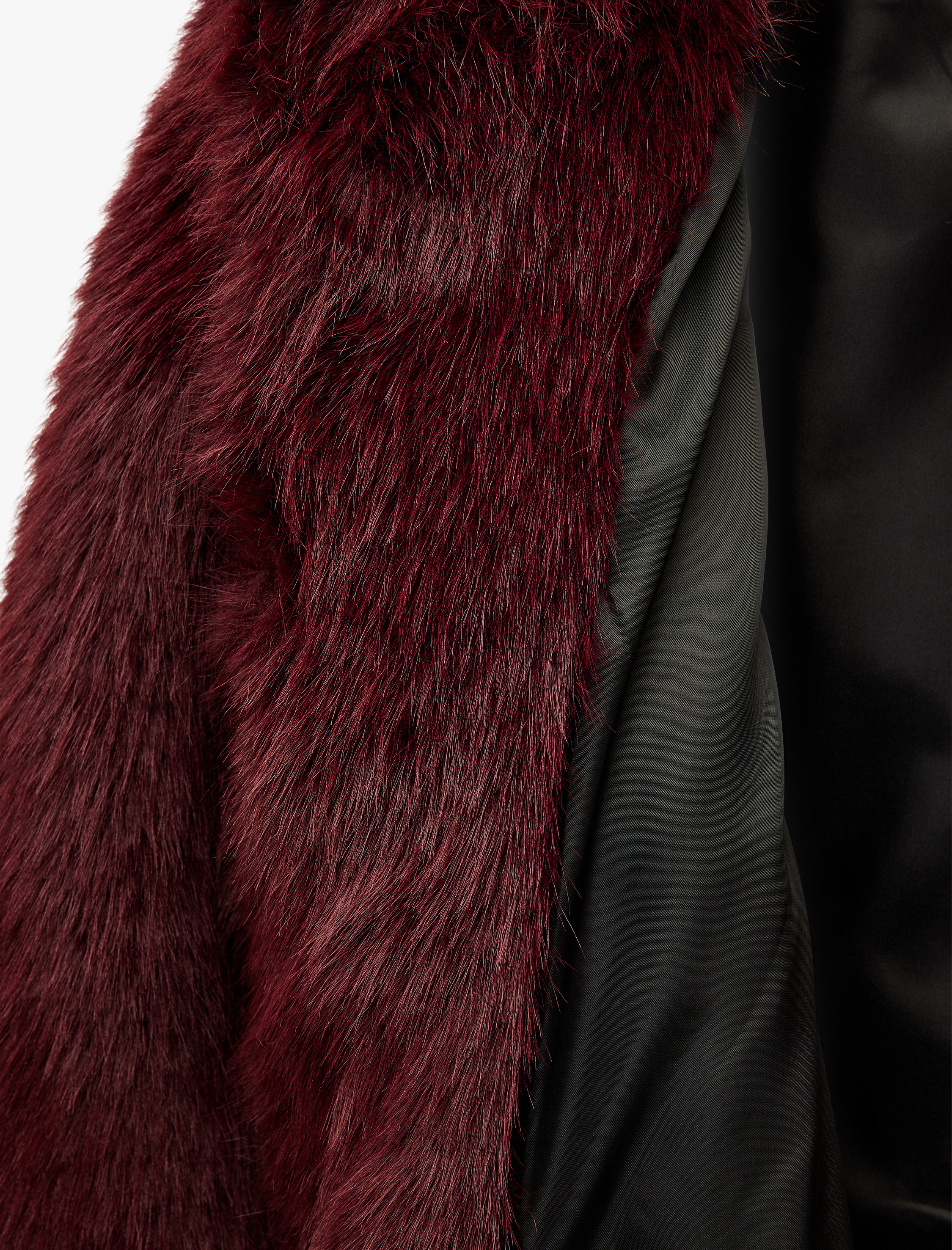   Suni Kürk Mont Uzun Kollu Crop