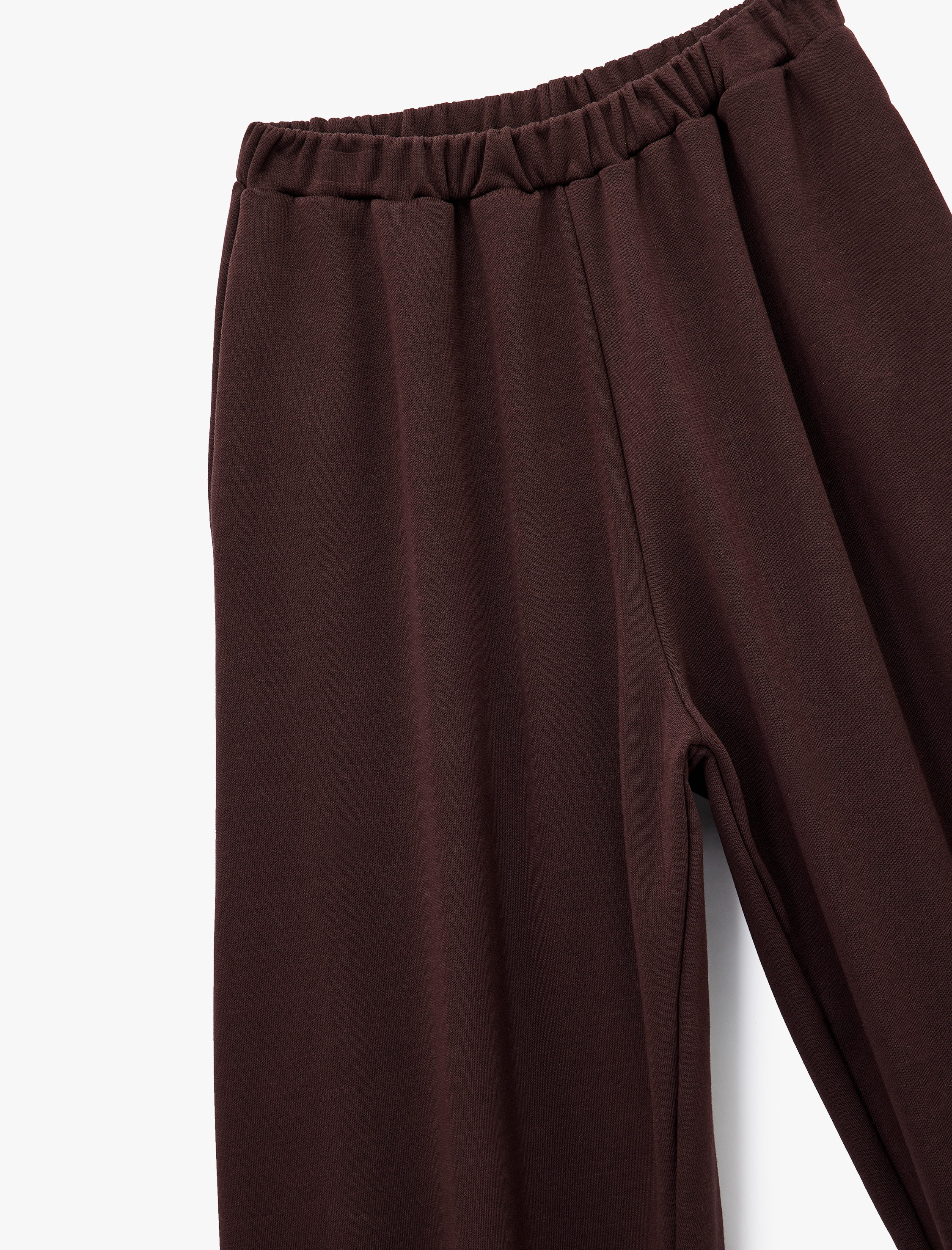 Rahat Kalıp Lastikli Paçalı Pamuklu Eşofman Altı