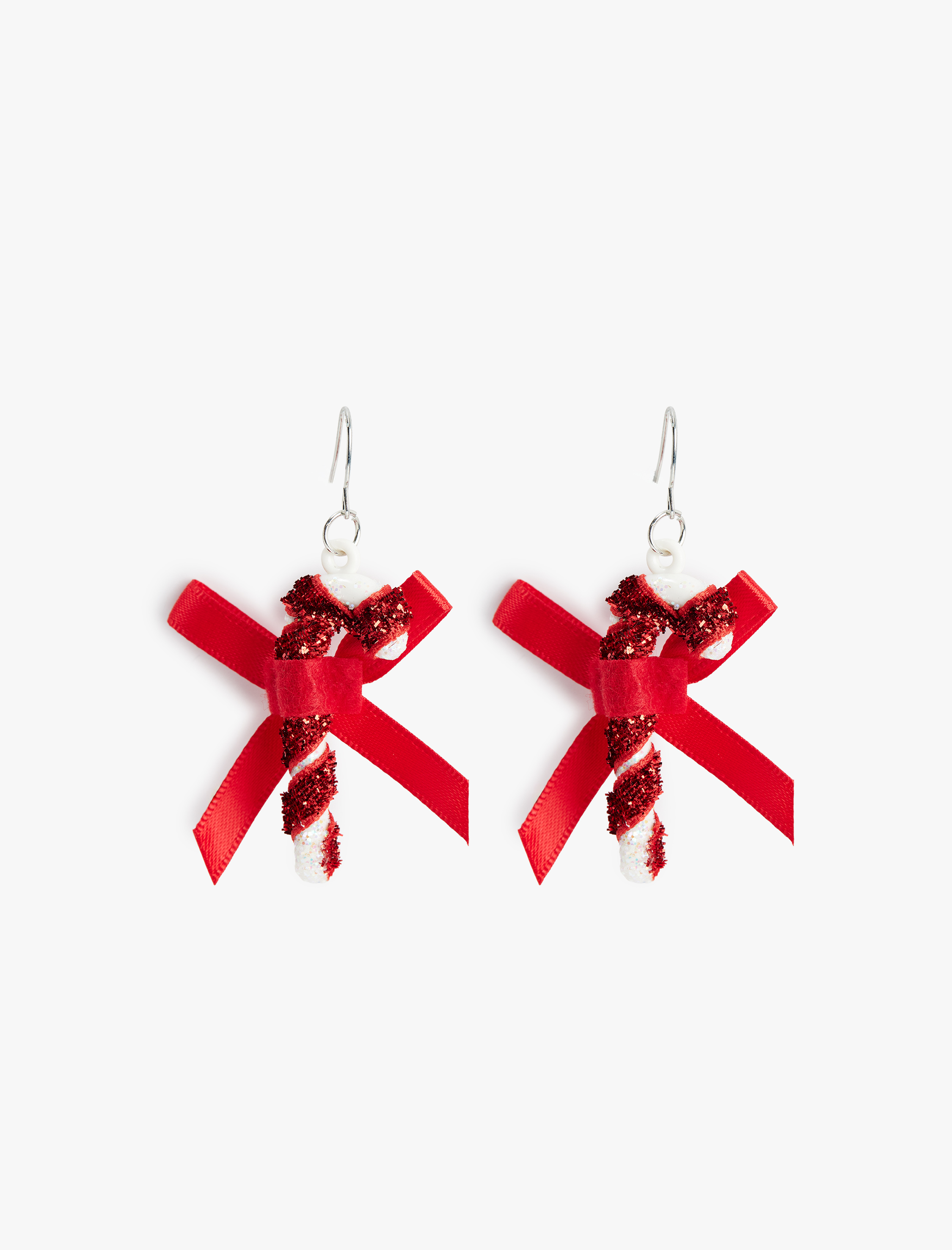  Kadın Fiyonklu Pullu Yılbaşı Küpe