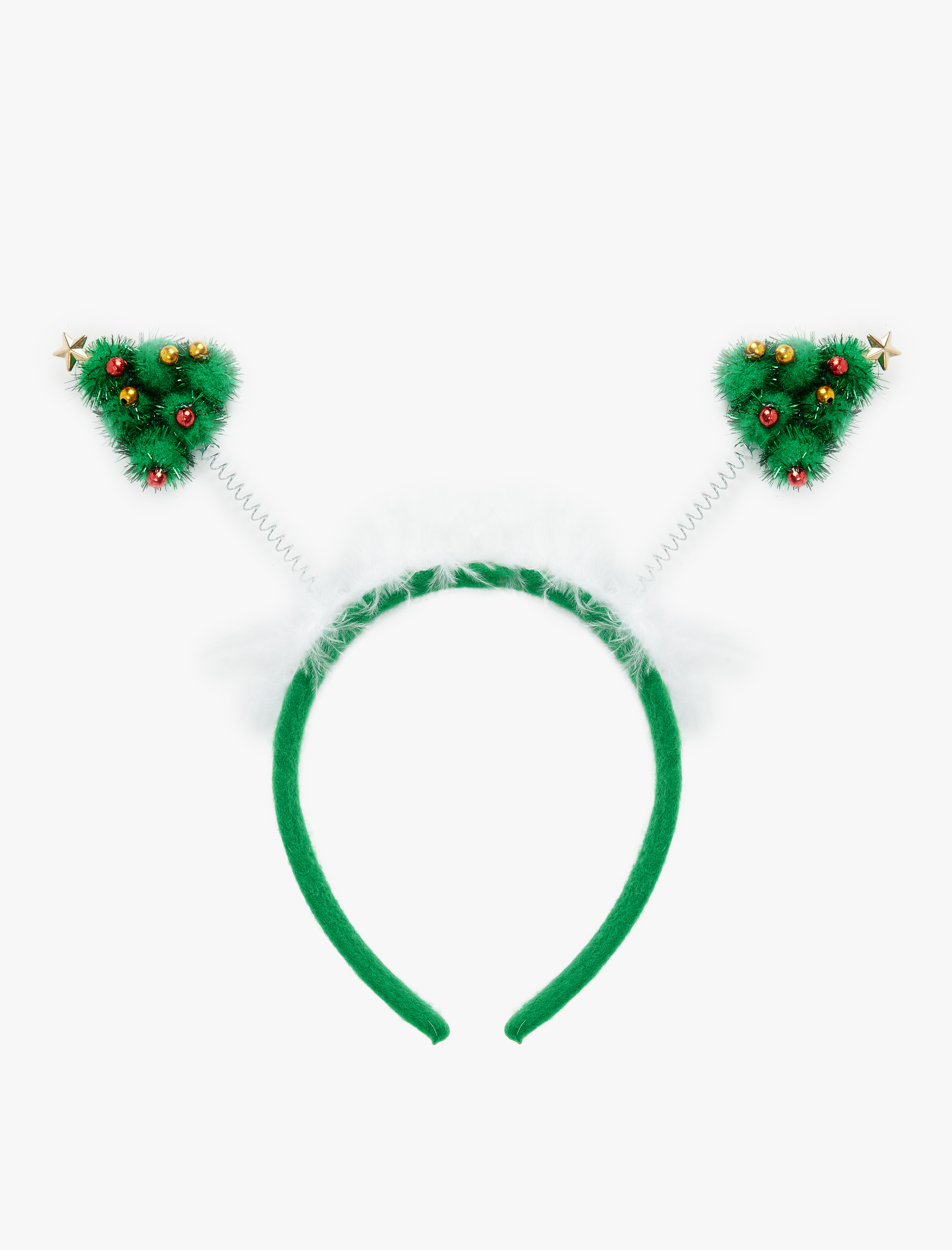  Kadın Çam Ağacı Aplikeli Yılbaşı Tacı