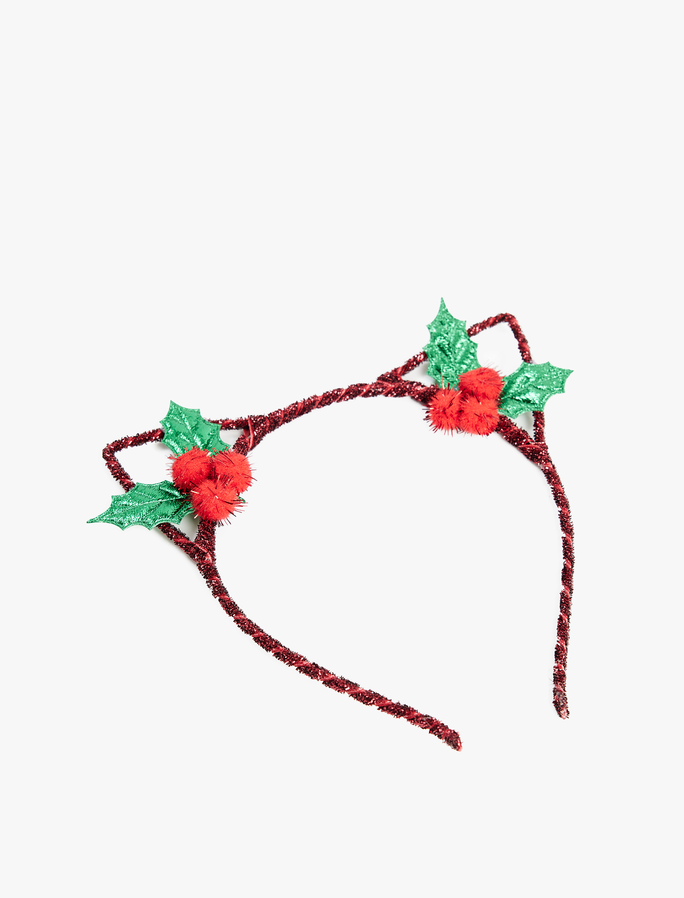  Kadın Yılbaşı Çiçeği Detaylı Kulak Aplikeli Yılbaşı Tacı